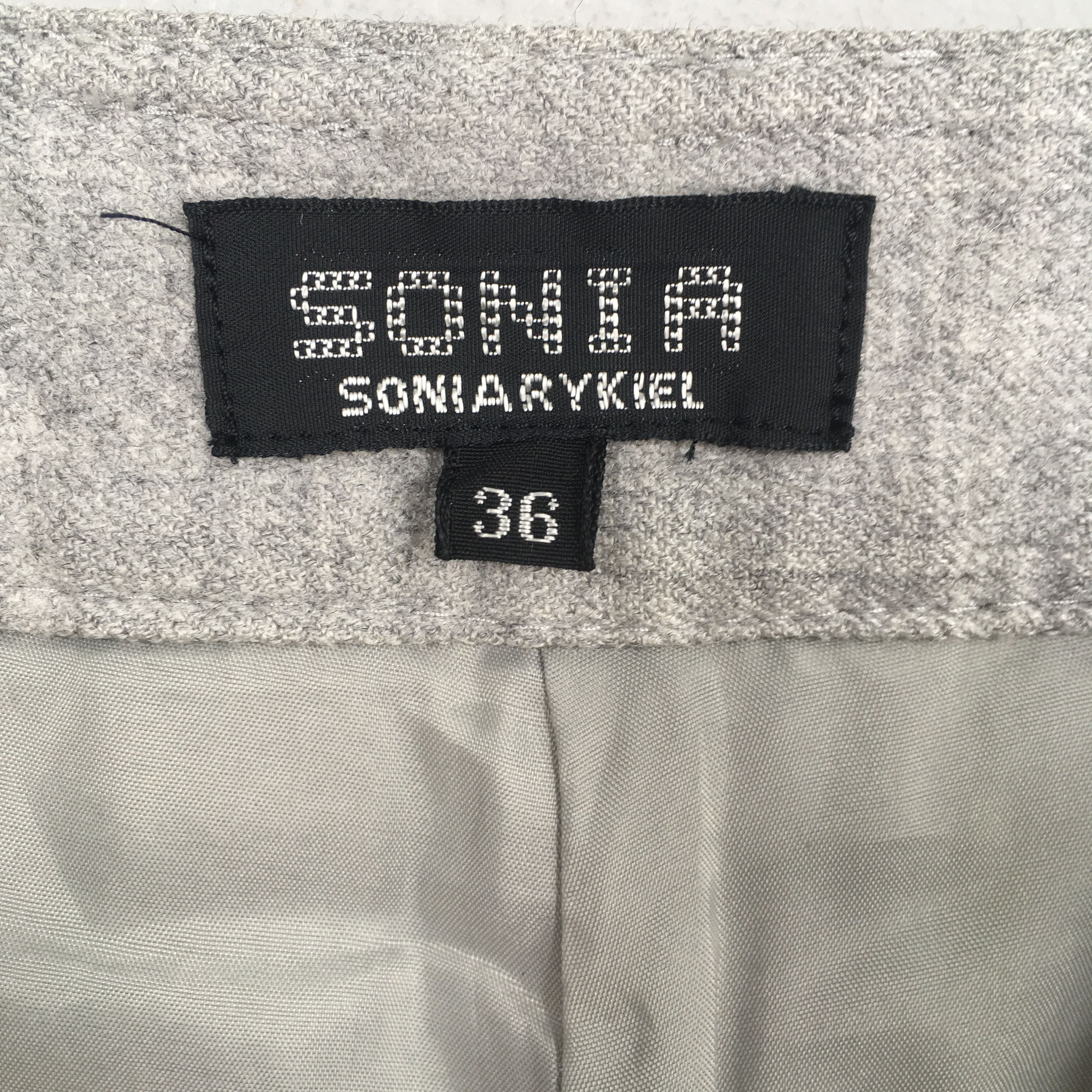Sonia Rykiel Size 27x28.5 Sonia Rykiel Casual Bootcut Flared Pants S1669 Size 27" / US 4 / IT 40 - 7 Thumbnail