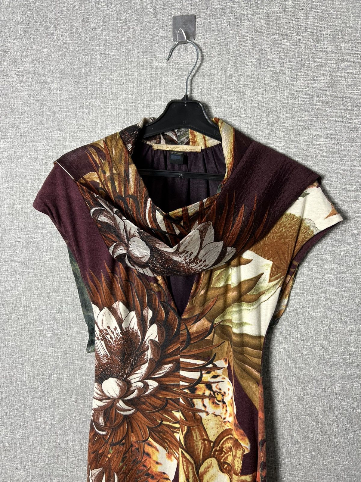 Roberto Cavalli Rare CLASS Roberto Cavalli All Over Printed Dress Size S / US 4 / IT 40 - 3 Thumbnail