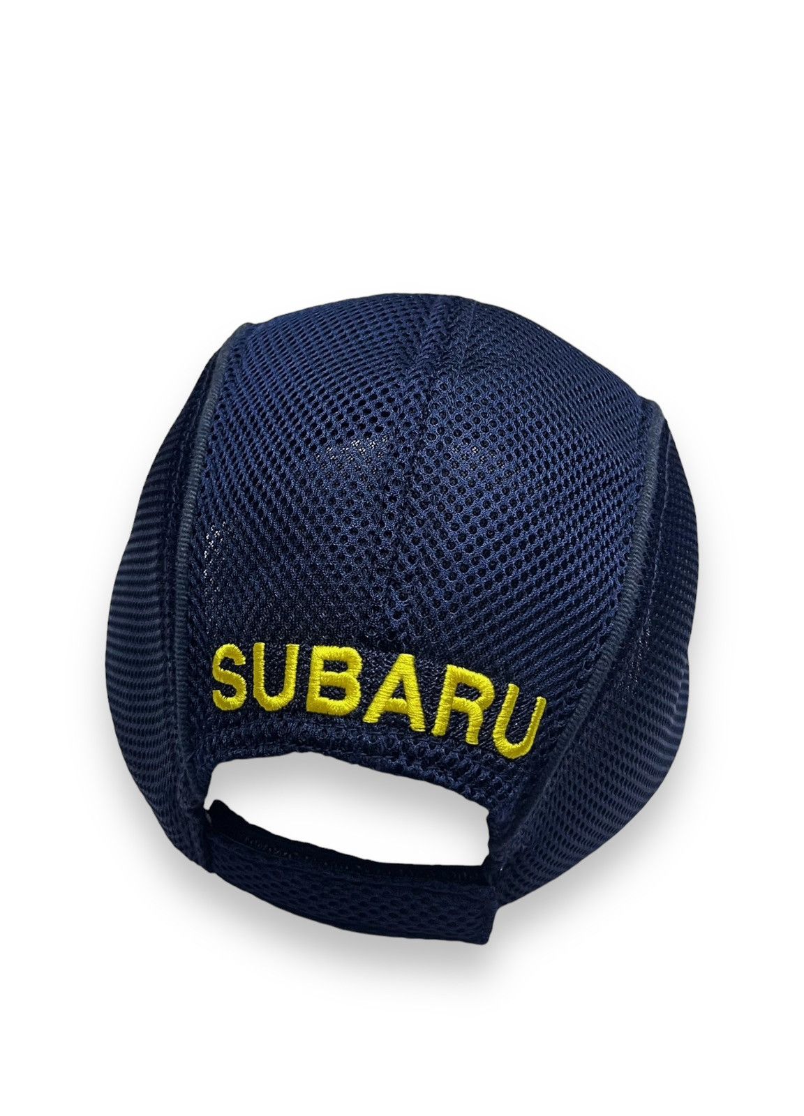 Sports Specialties 90’s SUBARU JPN 5 Panel Mesh Polyester Velcro Strapback Hat Size ONE SIZE - 8 Thumbnail