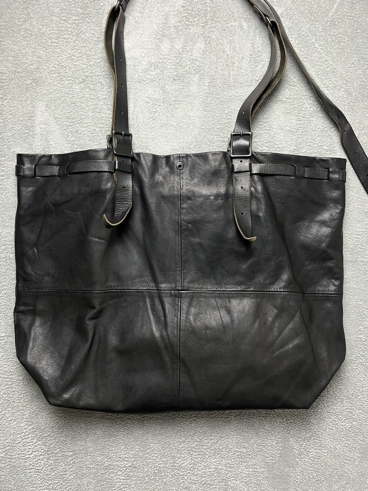 The Viridi-anne The Viridi-Anne - Leather 2-way Crossbody/Tote bag Size ONE SIZE - 4 Thumbnail