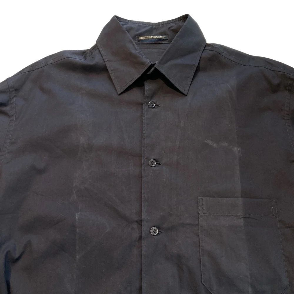 Yohji Yamamoto YOHJI YAMAMOTO/ 60 -LAWN BIG MENS SHIRT Size US M / EU 48-50 / 2 - 6 Thumbnail
