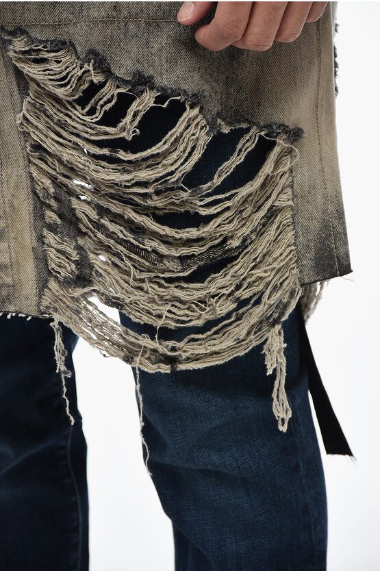 Rick Owens o1y0325 Denim Shirt in Grey Size US L / EU 52-54 / 3 - 3 Thumbnail