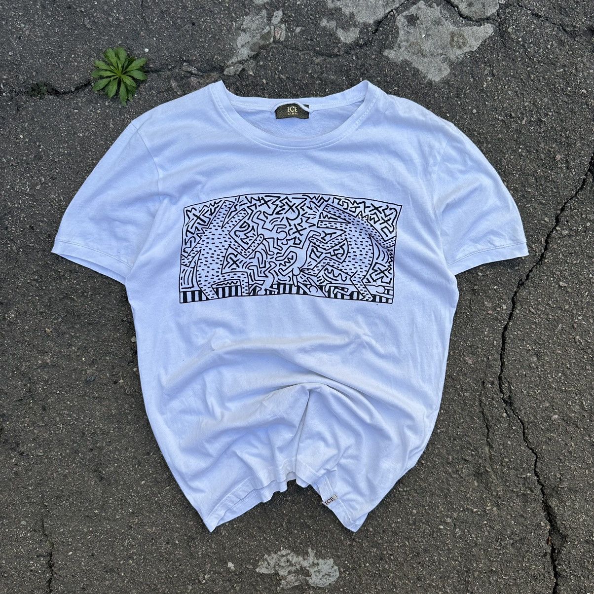 Iceberg Luxury Iceberg T-shirts Big Logo Streetwear Size M Y2K Size US M / EU 48-50 / 2 - 1 Thumbnail