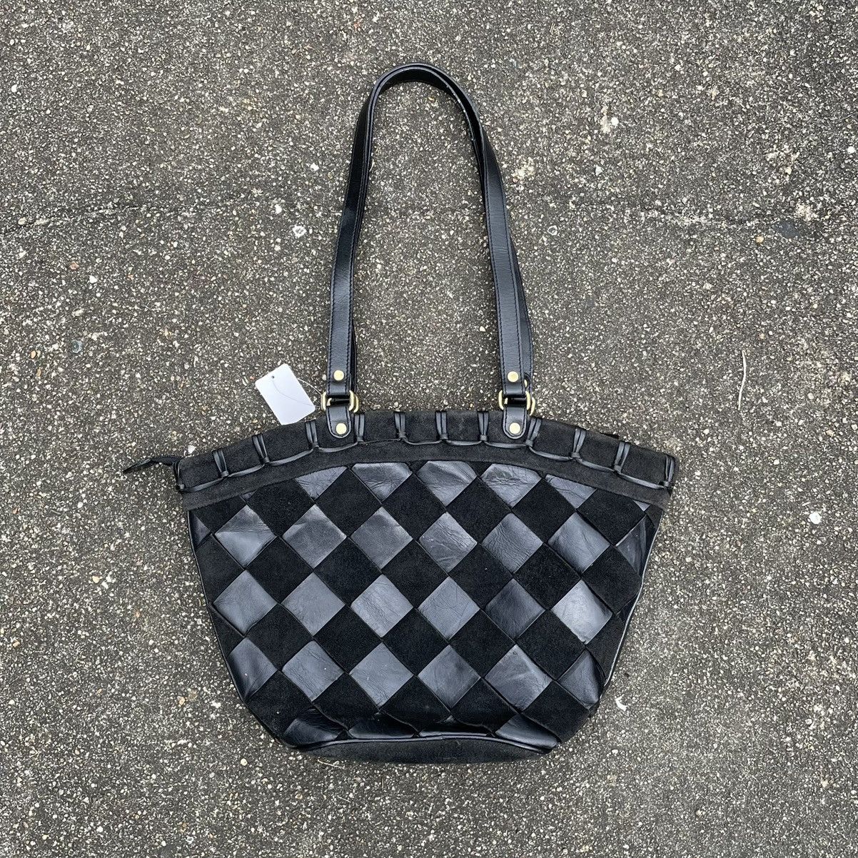 Vintage WOVEN LEATHER TOTE/SHOULDER BAG Size ONE SIZE - 14 Thumbnail