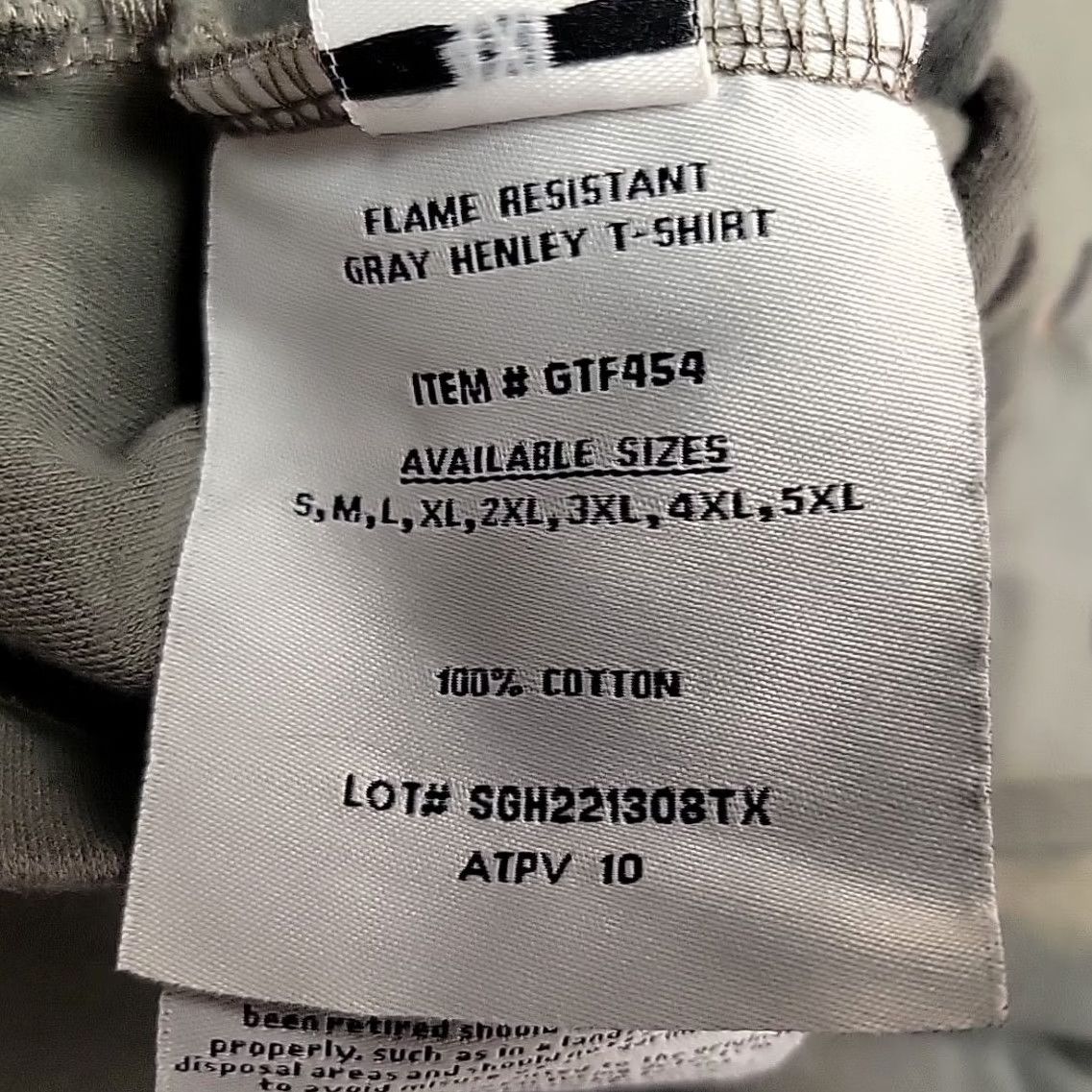Vintage Rascal FR Shirt Mens 4XL Gray Henley Flame Fire Resistant Long Sleeve Workwear Shirt Mens 4XL Gray Henley Flame Fire Resistant Long Sleeve Workwear Size US XXL / EU 58 / 5 - 7 Thumbnail