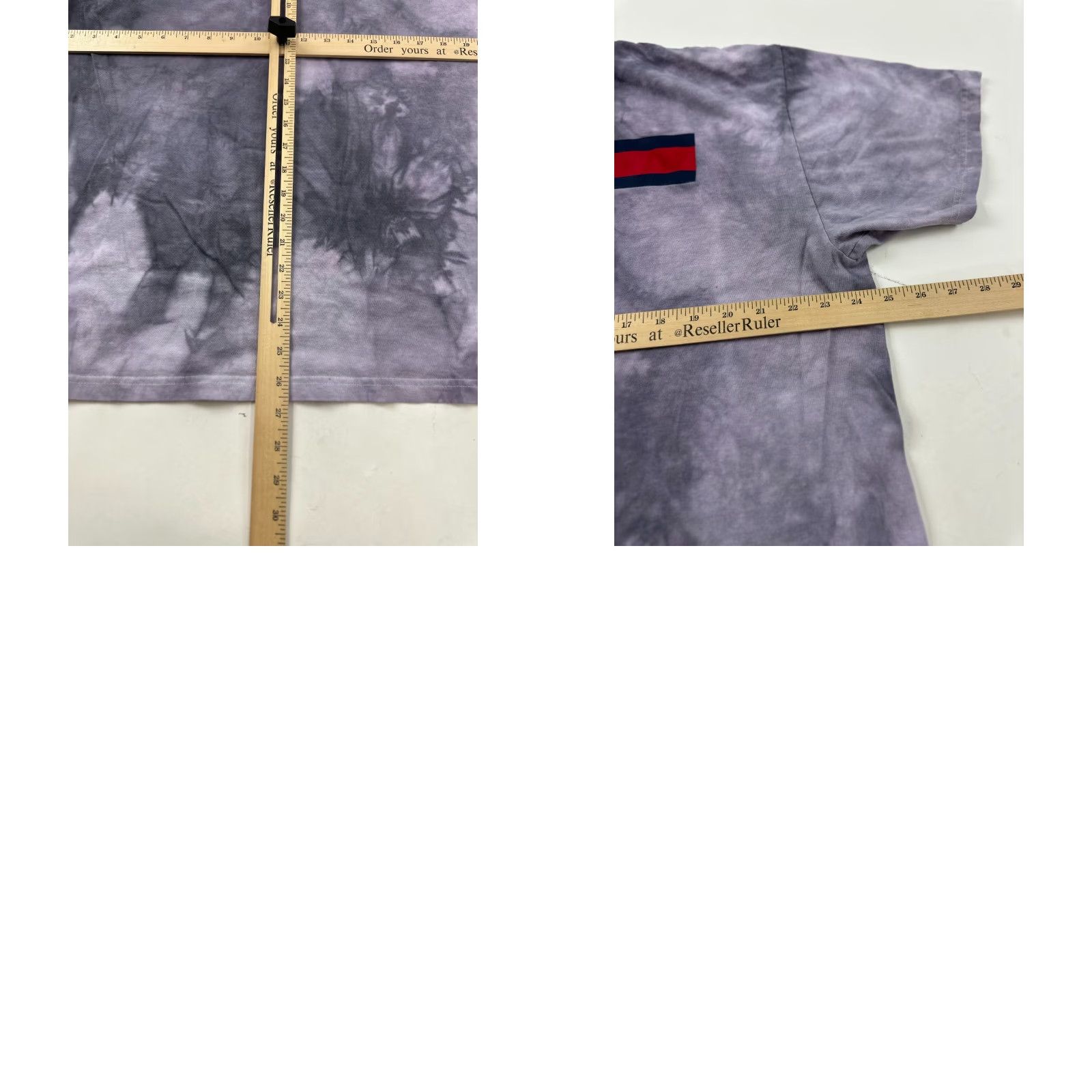Tommy Hilfiger Vintage Tommy Hilfiger Shirt Mens XL Purple Tie Dye Embroidered Short Sleeve Tee Size US XL / EU 56 / 4 - 8 Thumbnail