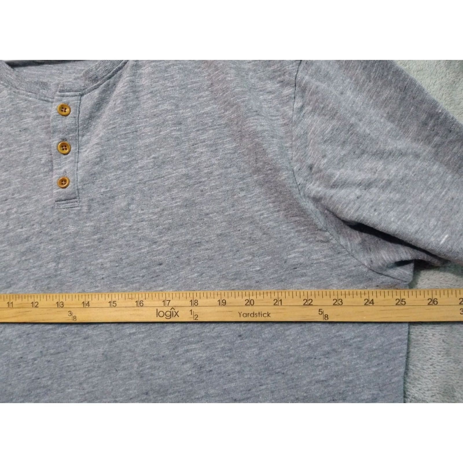 Lucky Brand Lucky Brand Shirt Mens 2XL Henley Linen Blend Short Sleeve Casual Lot of 2 Size US XXL / EU 58 / 5 - 4 Thumbnail