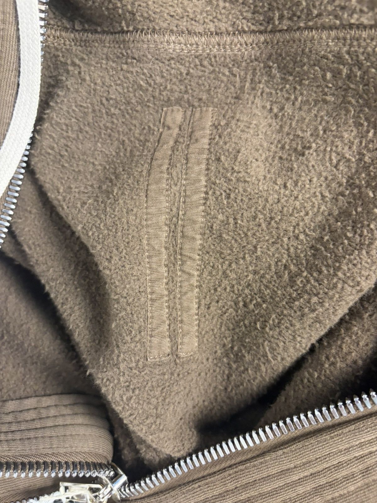 Rick Owens Drkshdw Rick Owens DRKSHDW Sleeveless Hoodie Caramel Size US XS / EU 42 / 0 - 3 Thumbnail