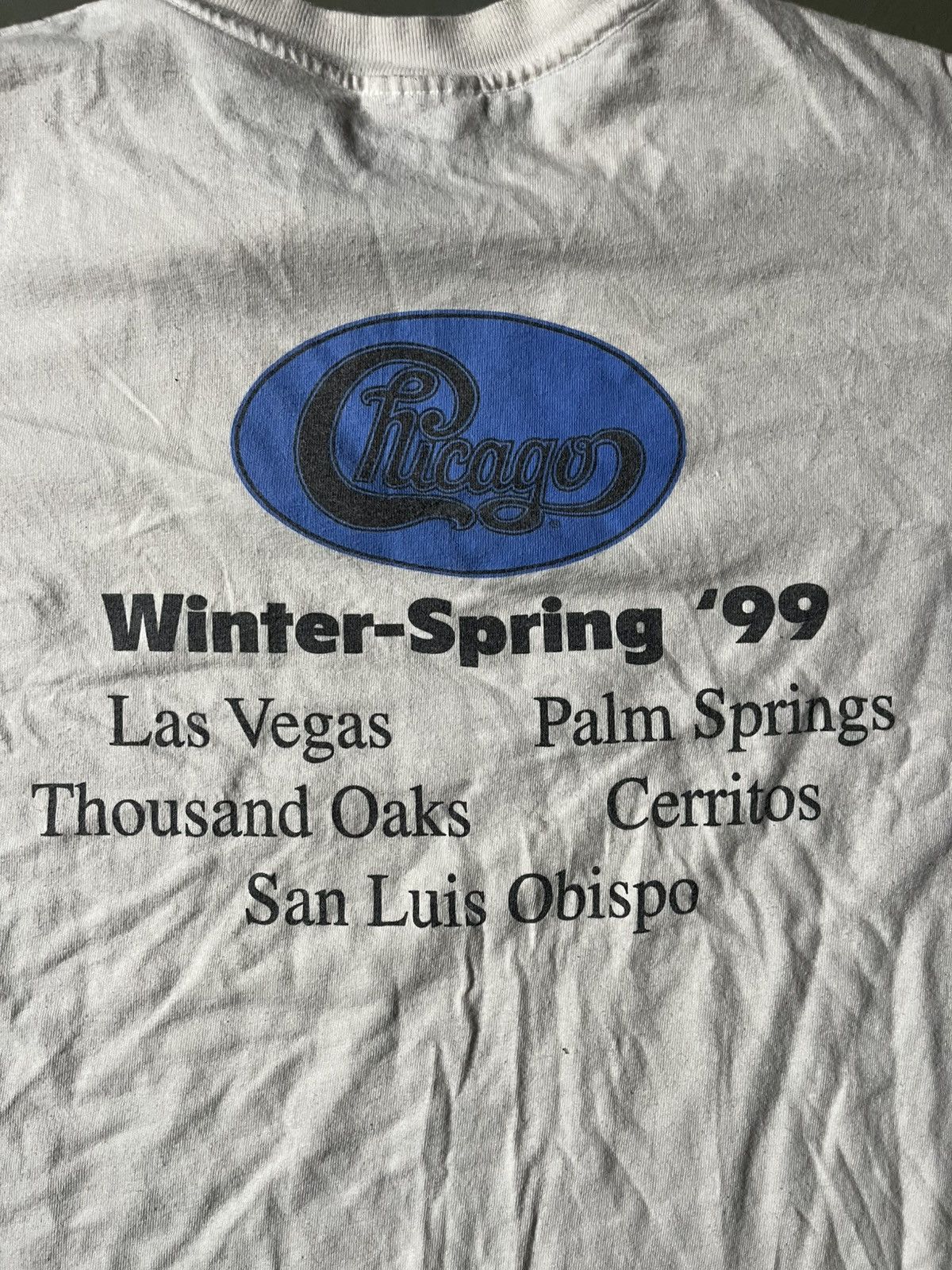 Other Vintage Chicago 1999 tour t-shirt Size US L / EU 52-54 / 3 - 5 Thumbnail