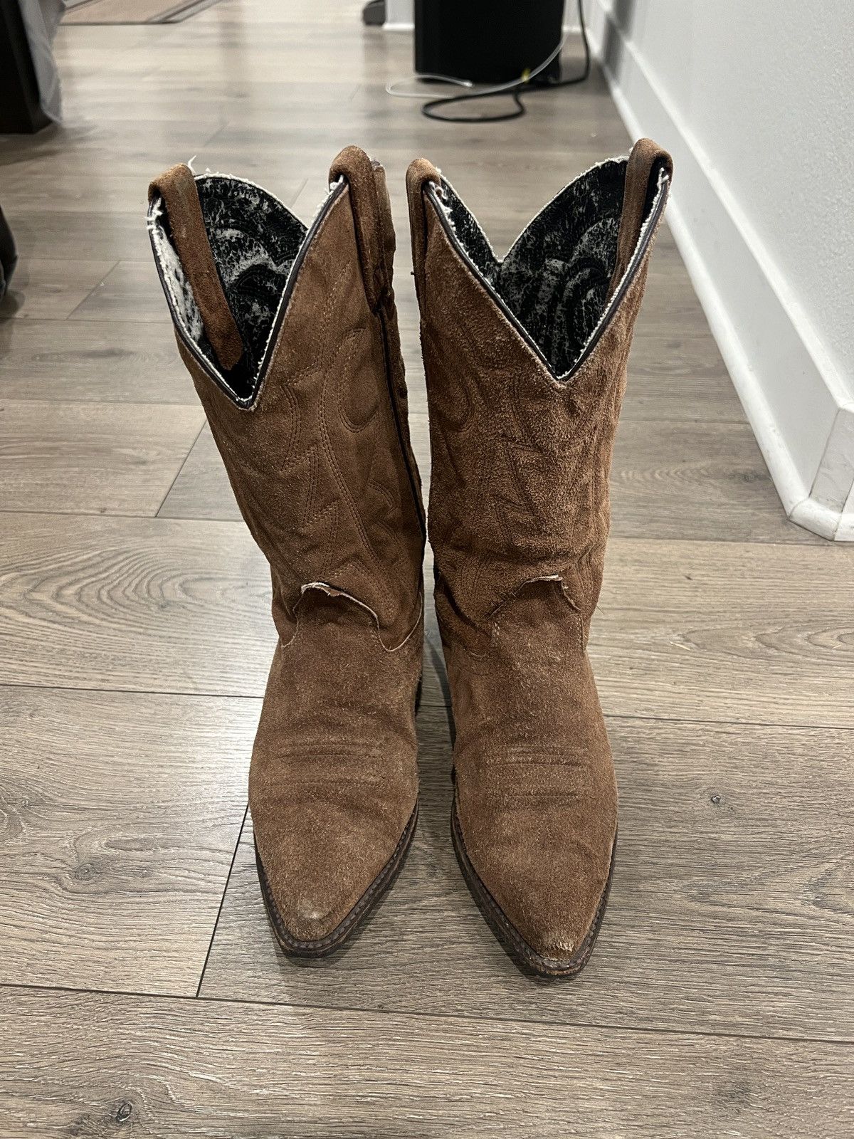 Vintage Vintage suede boots Size US 8 / EU 41 - 2 Thumbnail