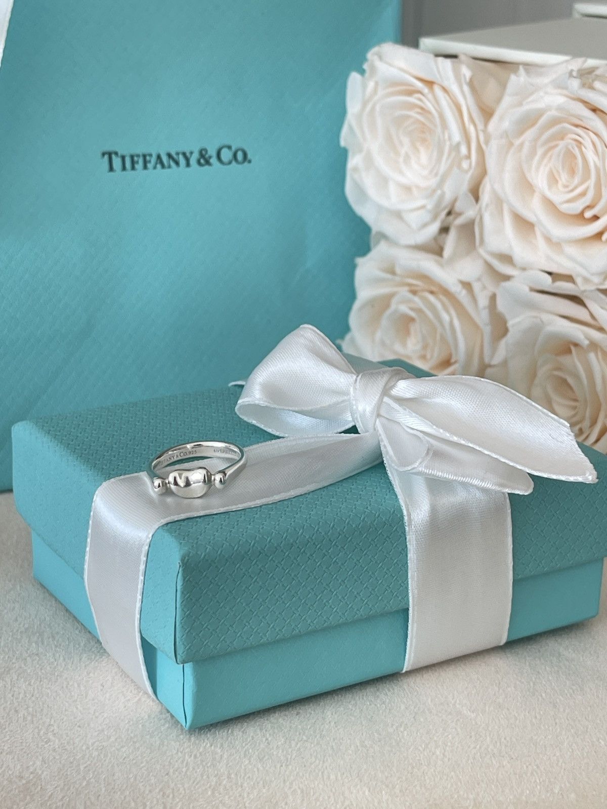 Tiffany & Co. Tiffany & Co. Elsa Peretti Bean Ring Silver 6.5 NEW $490 Size ONE SIZE - 10 Thumbnail