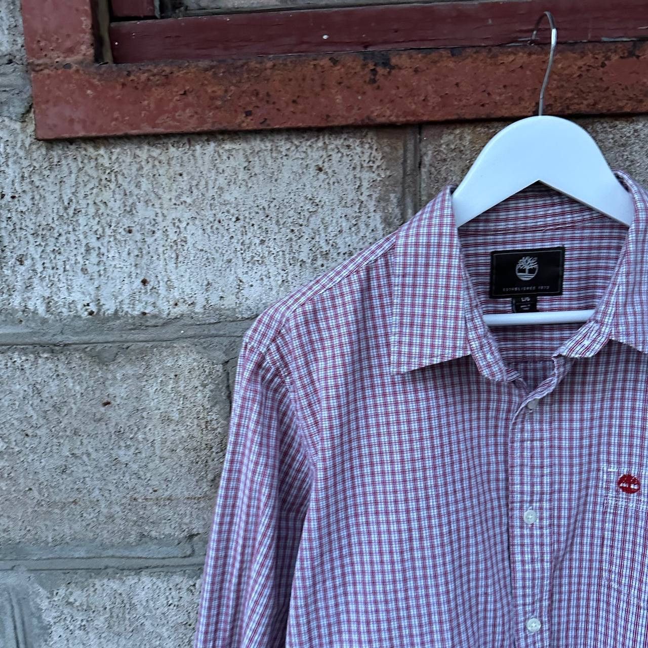 Timberland VTG Timberland Checkered Shirt Button Up Size L Western 00s Size US L / EU 52-54 / 3 - 4 Thumbnail
