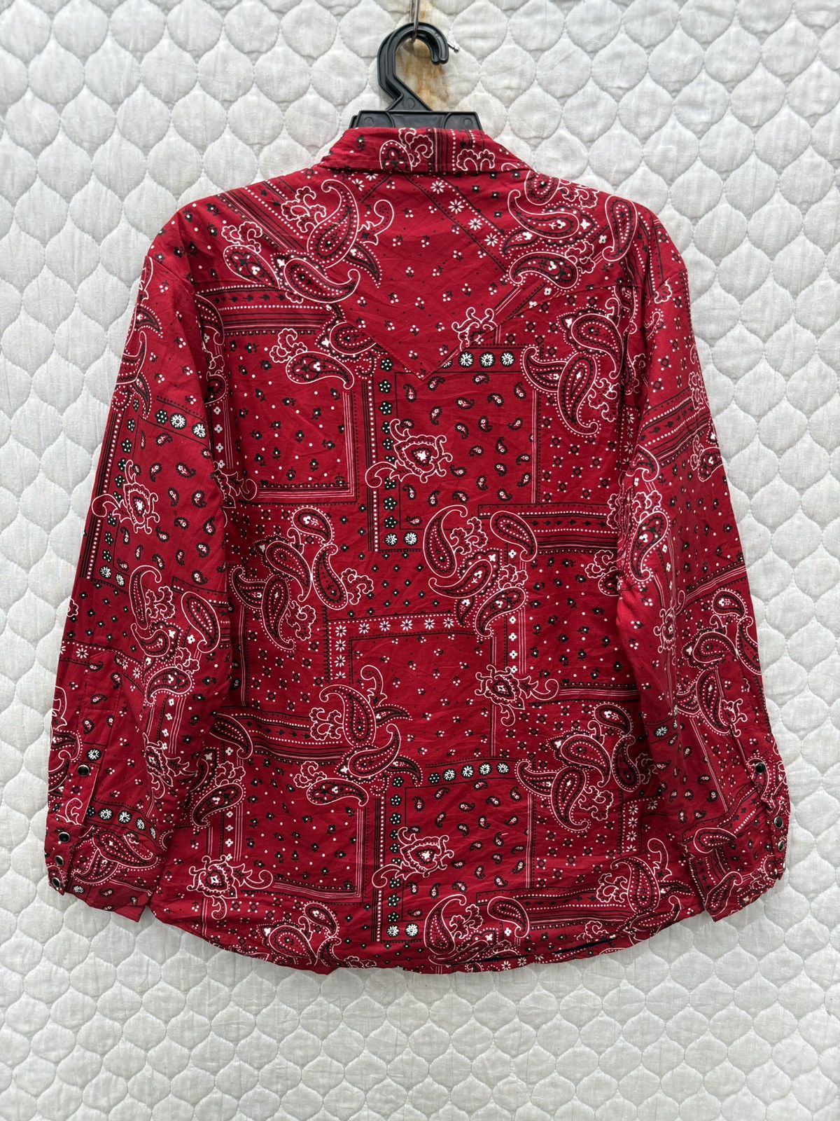 Vintage 🔥🔥🔥ARCHIVE VINTAGE H BAR C BANDANA JACKET SHIRTS Size US L / EU 52-54 / 3 - 4 Thumbnail