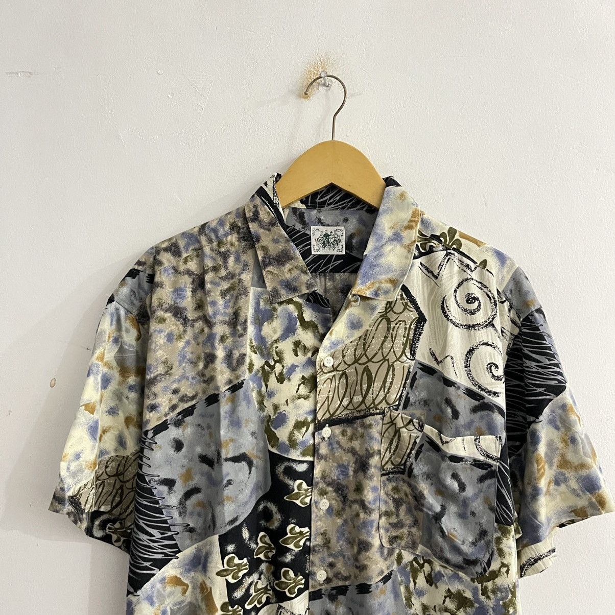 Japanese Brand Heart Breaker Japan Etnic Button Up Shirt - Japanese Brand Size US L / EU 52-54 / 3 - 2 Thumbnail