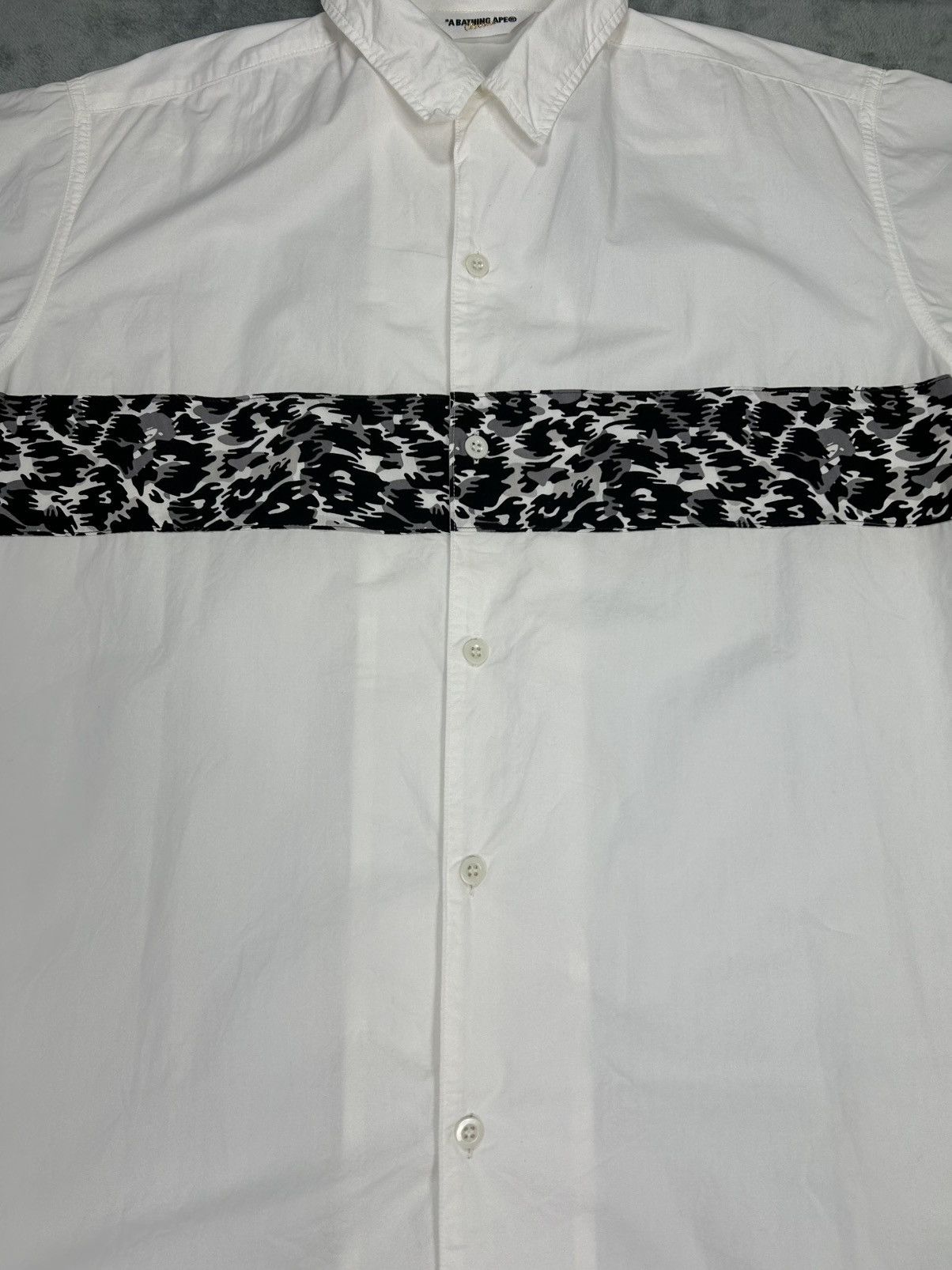 Bape Bape Camo Shirt Button Up Size US XL / EU 56 / 4 - 2 Thumbnail