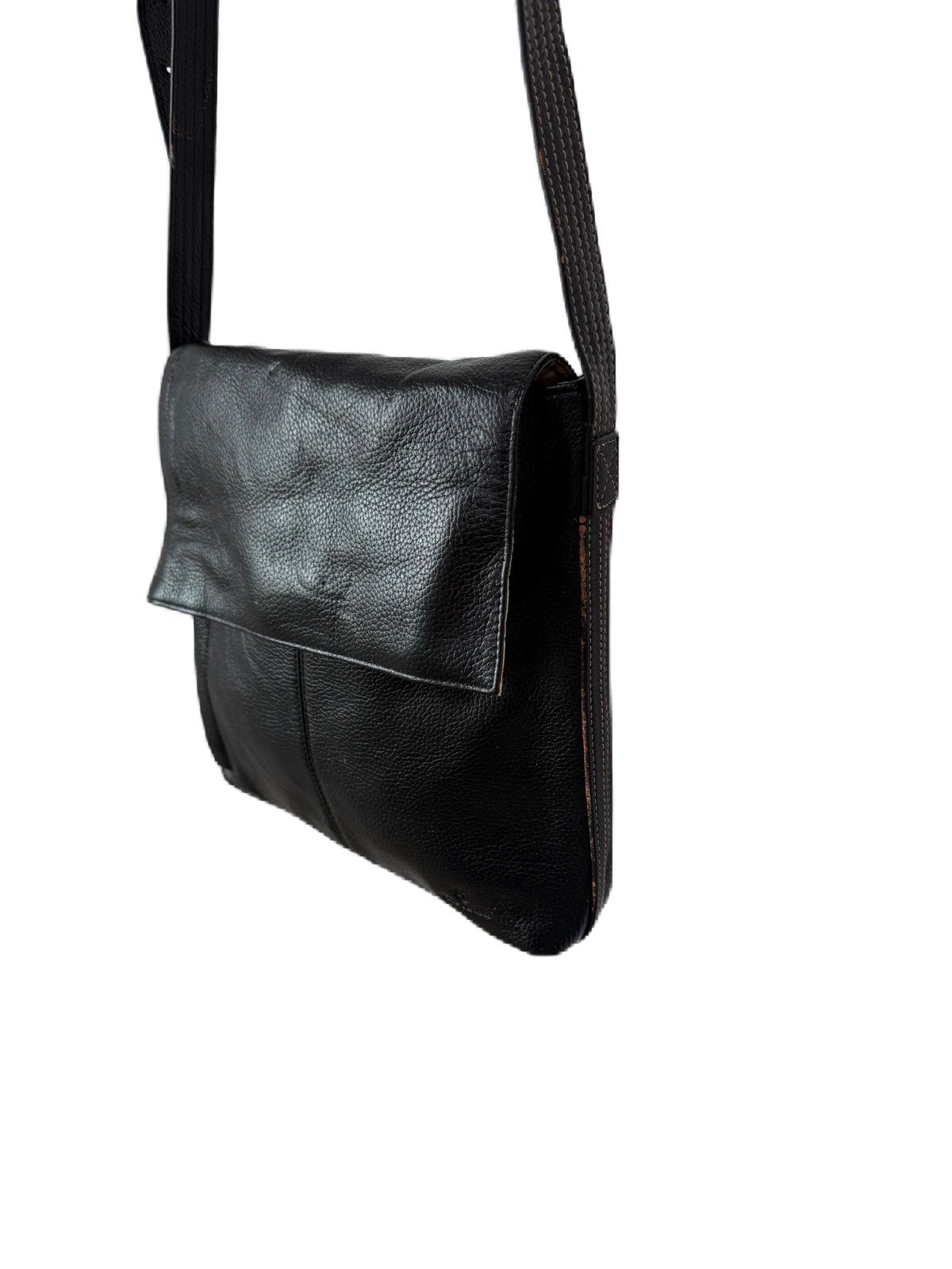 If Six Was Nine Vintage Japanese Brand Club Jundain Genuine Leather Bag Size ONE SIZE - 3 Thumbnail