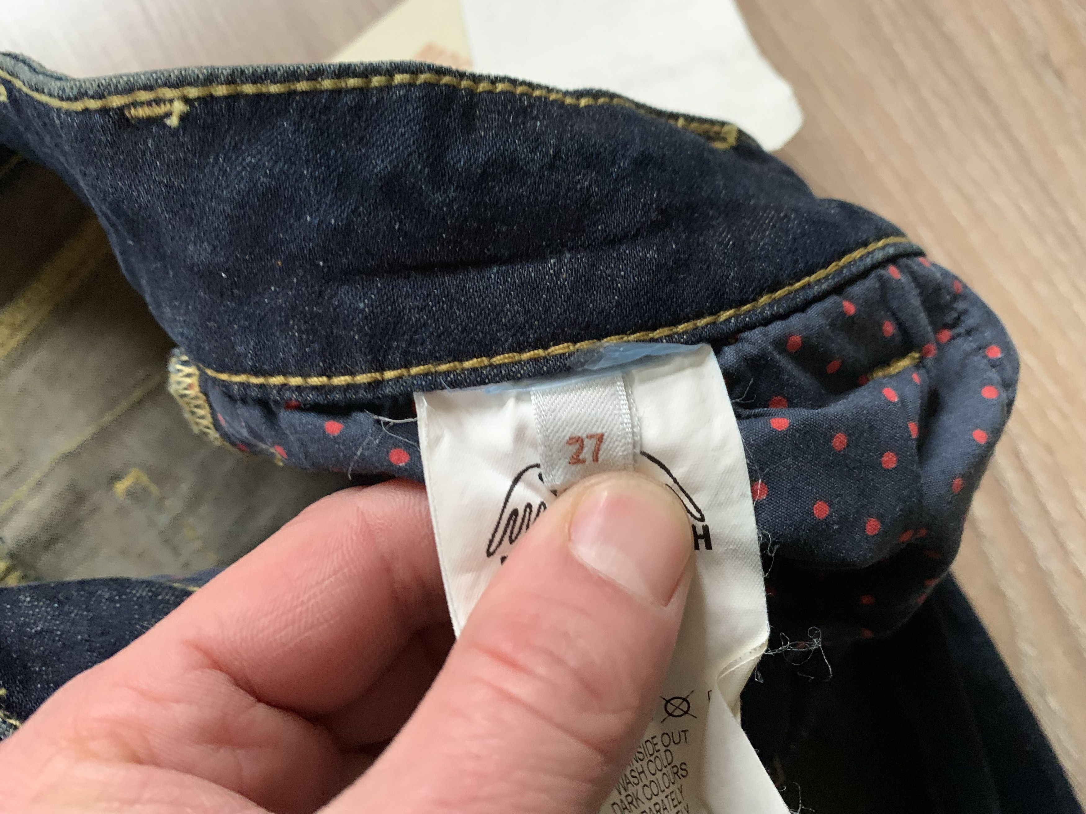 Denime Mos Mosh Customized Women's Jeans Size 27" / US 4 / IT 40 - 10 Thumbnail