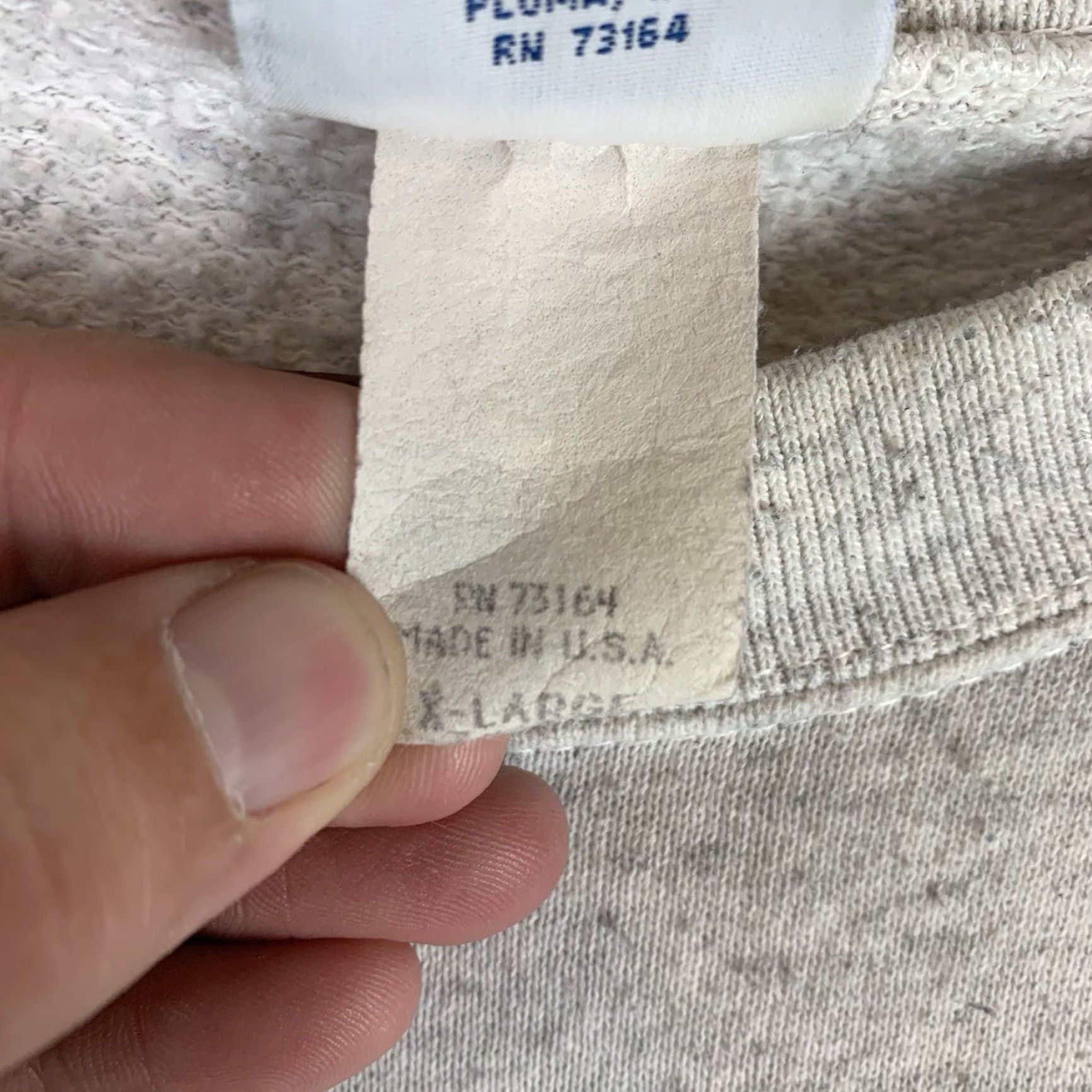 Vintage VINTAGE Santee Sweatshirt Crew Neck XL Gray Size US XL / EU 56 / 4 - 6 Thumbnail