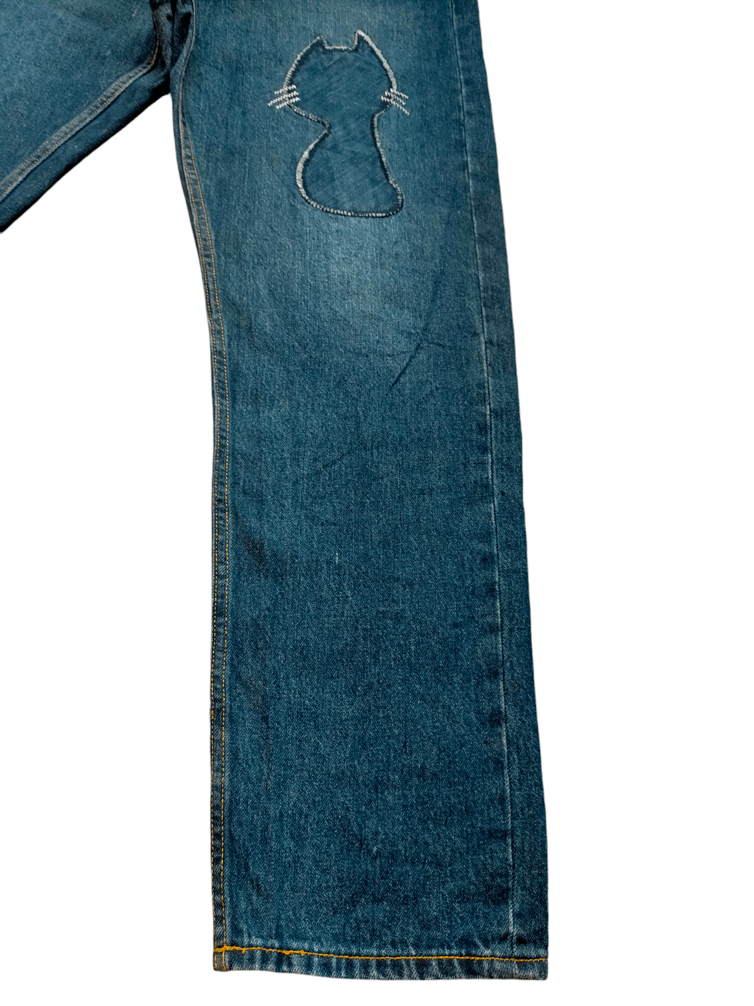 Issey Miyake × Ne-Net Ne-Net Patchwork Denim Pants Size US 32 / EU 48 - 7 Thumbnail