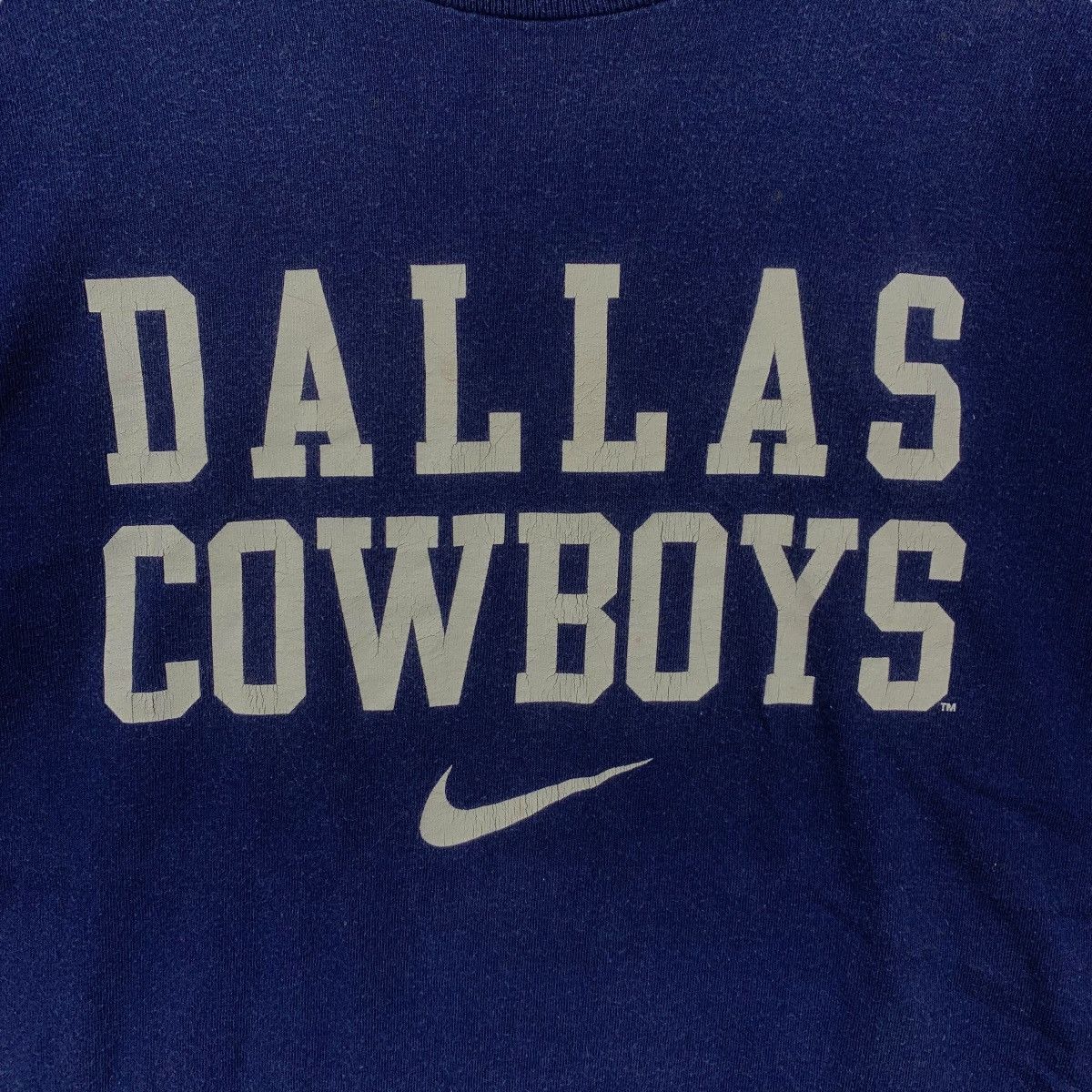 NFL × Nike × Vintage Vintage 00's NIKE DALLAS COWBOYS Nfl Pro Line Tee Shirt Size US L / EU 52-54 / 3 - 3 Thumbnail
