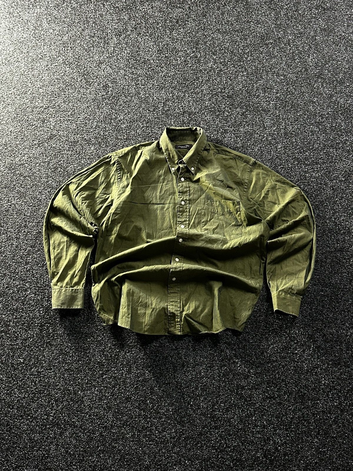 Dior × Vintage 🚨Vintage 90s Christian Dior Monsieur shirt LOGO AVANT-GARDE Size US L / EU 52-54 / 3 - 1 Thumbnail