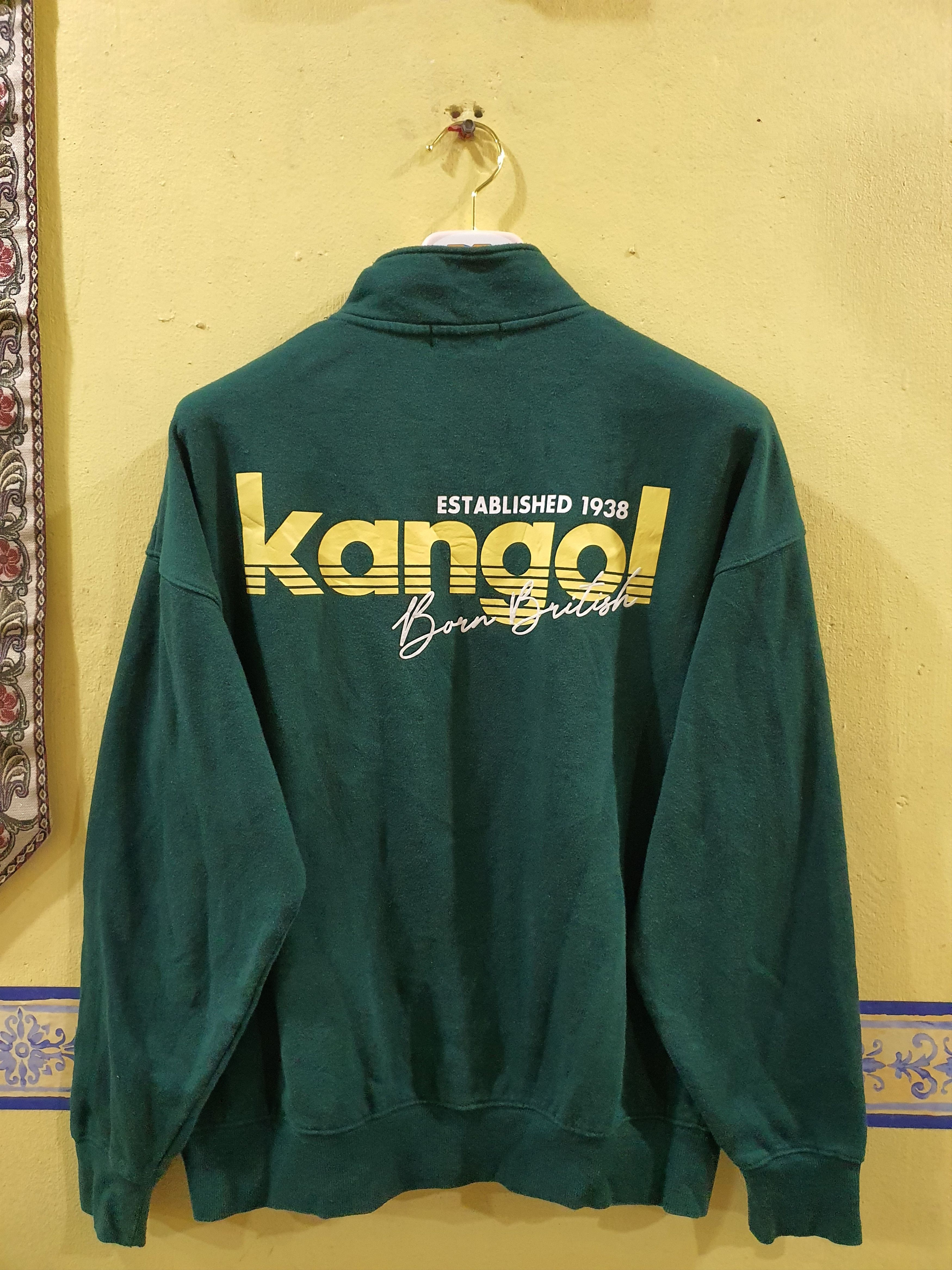 Kangol vintage Kangol zip-up sweatshirts Size US M / EU 48-50 / 2 - 2 Thumbnail
