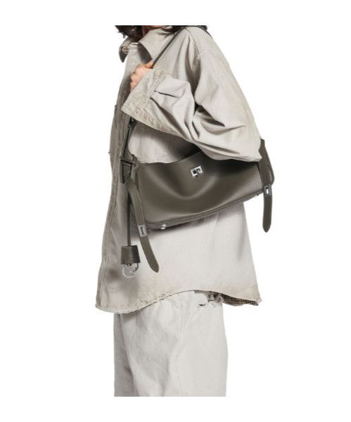 Balenciaga o1srvl11e0326 Size: OS / Bel Air Small Shoulder Bag in Brown Size ONE SIZE - 8 Thumbnail