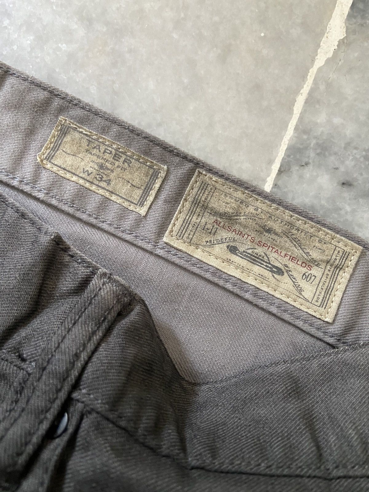 Allsaints Allsaints Tapered jeans Size US 34 / EU 50 - 6 Thumbnail