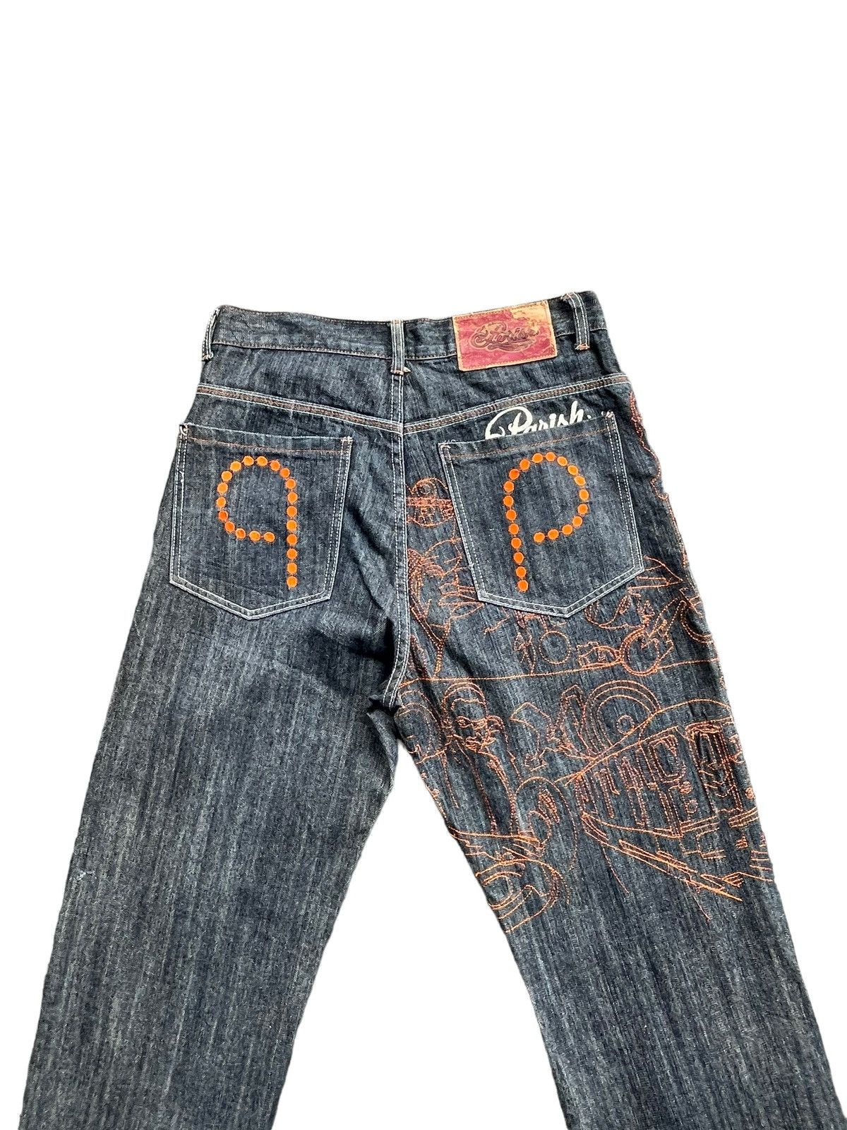 Japanese Brand Parish Custom Denim Size US 33 - 8 Thumbnail