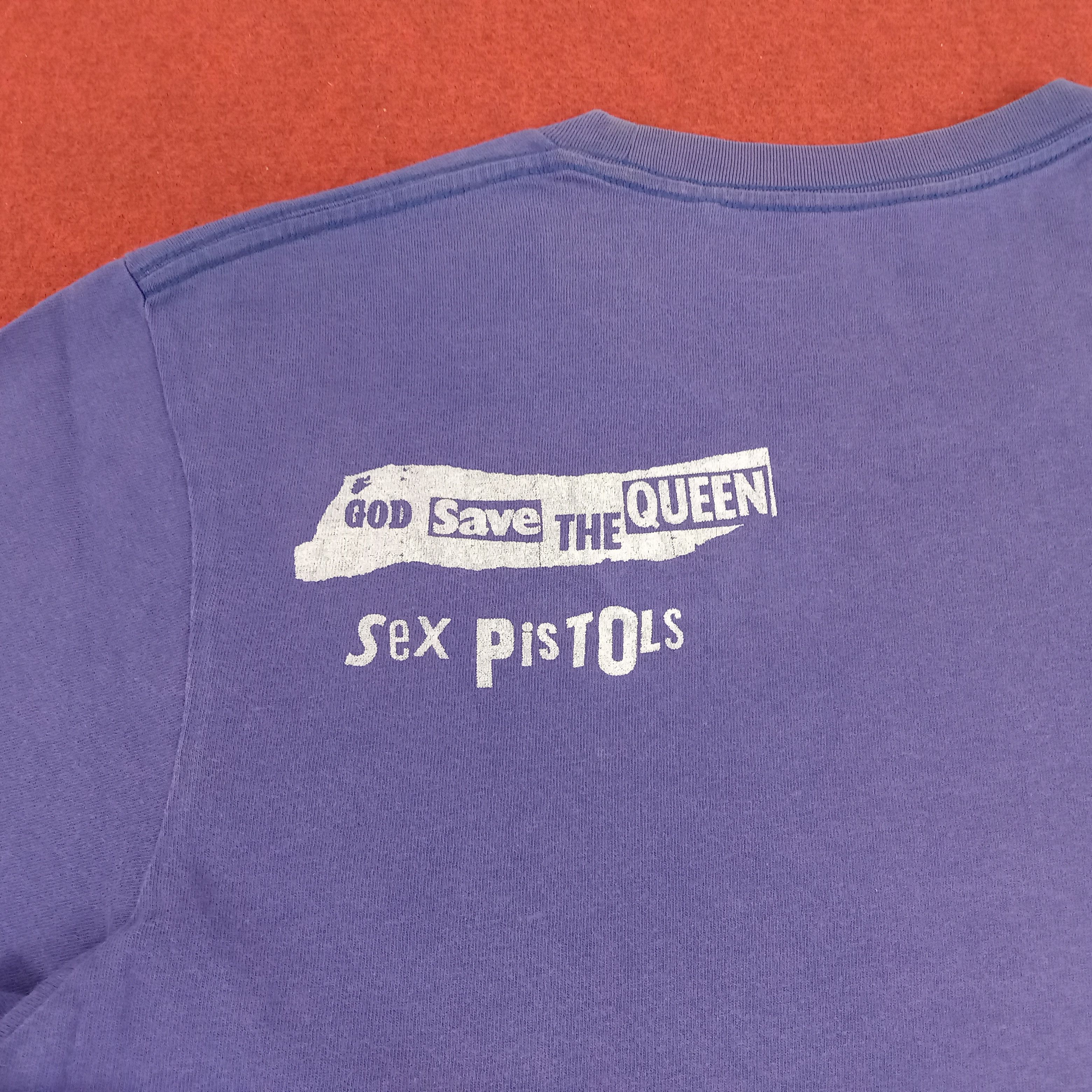 Band Tees × Japanese Brand Sex Pistol X Japanese Brand Streetwear Style Tshirt Size US L / EU 52-54 / 3 - 4 Thumbnail