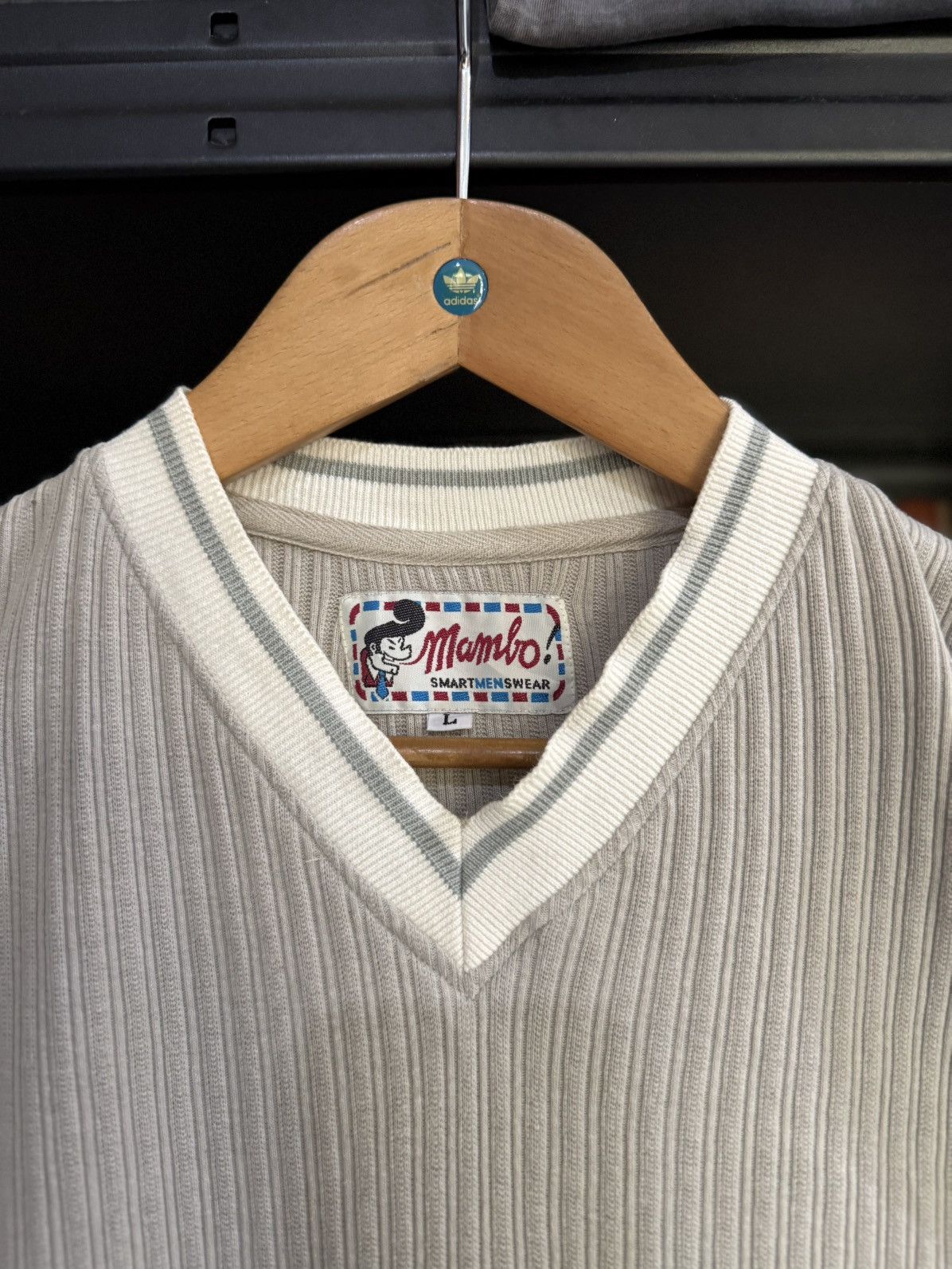 Mambo Vintage 90s Mambo Tom Tom Smart Mens Wear Tee Size US L / EU 52-54 / 3 - 3 Thumbnail