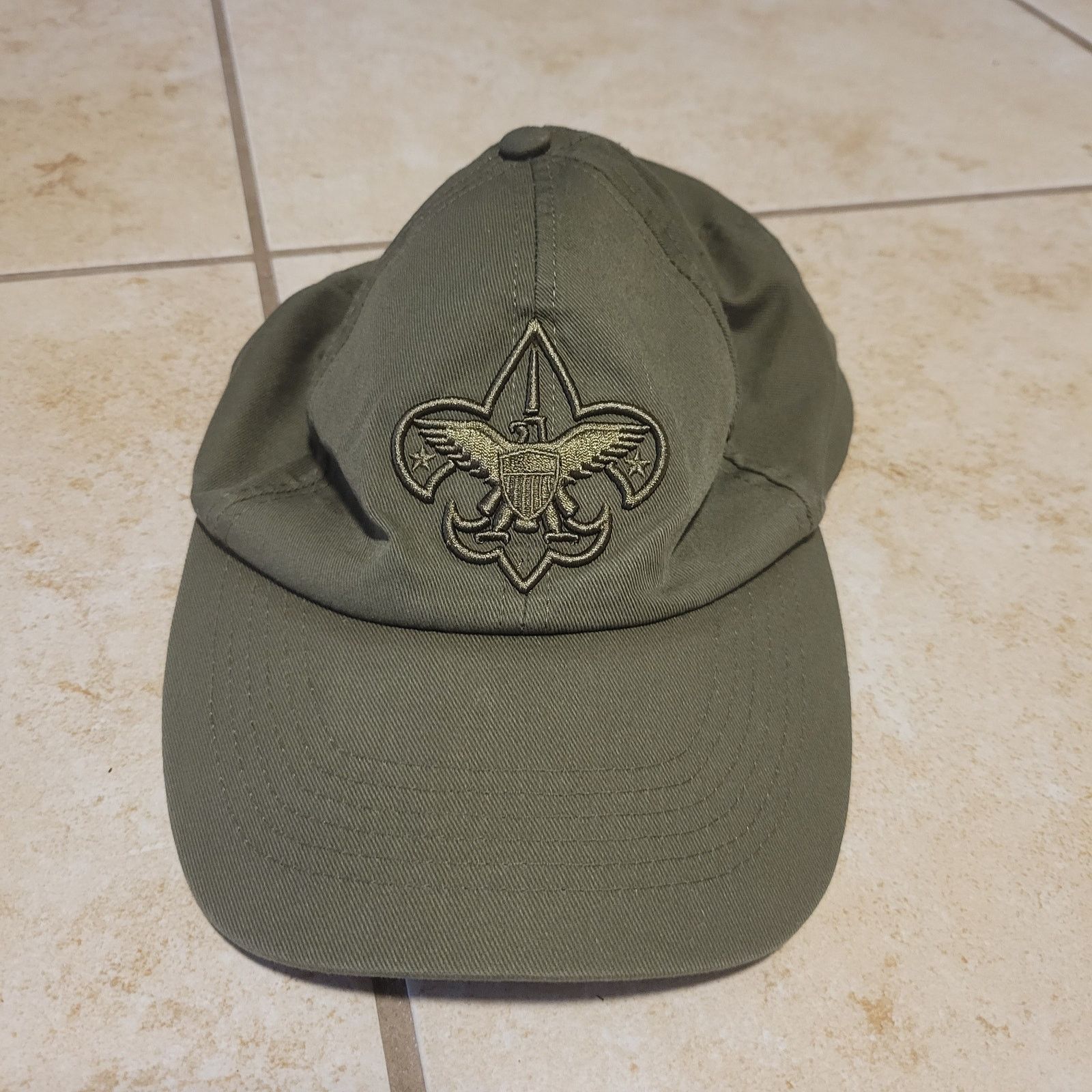 Other Boy Scouts Uniform Hat Green BSA Official Cap Logo | Grailed