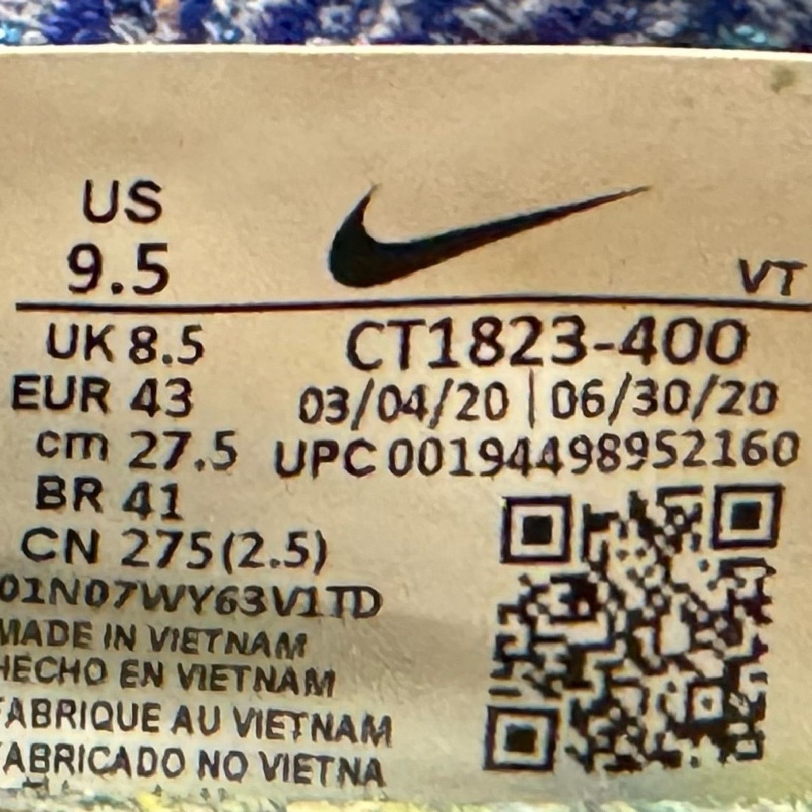 Nike Nike Air Vapormax 2020 Flyknit Stone Blue Size US 9.5 / EU 42-43 - 6 Thumbnail