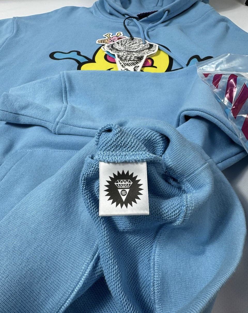 Icecream ICECREAM Cones &Bones Blue Hoodie from Billionaire Boys Club Size US L / EU 52-54 / 3 - 5 Thumbnail