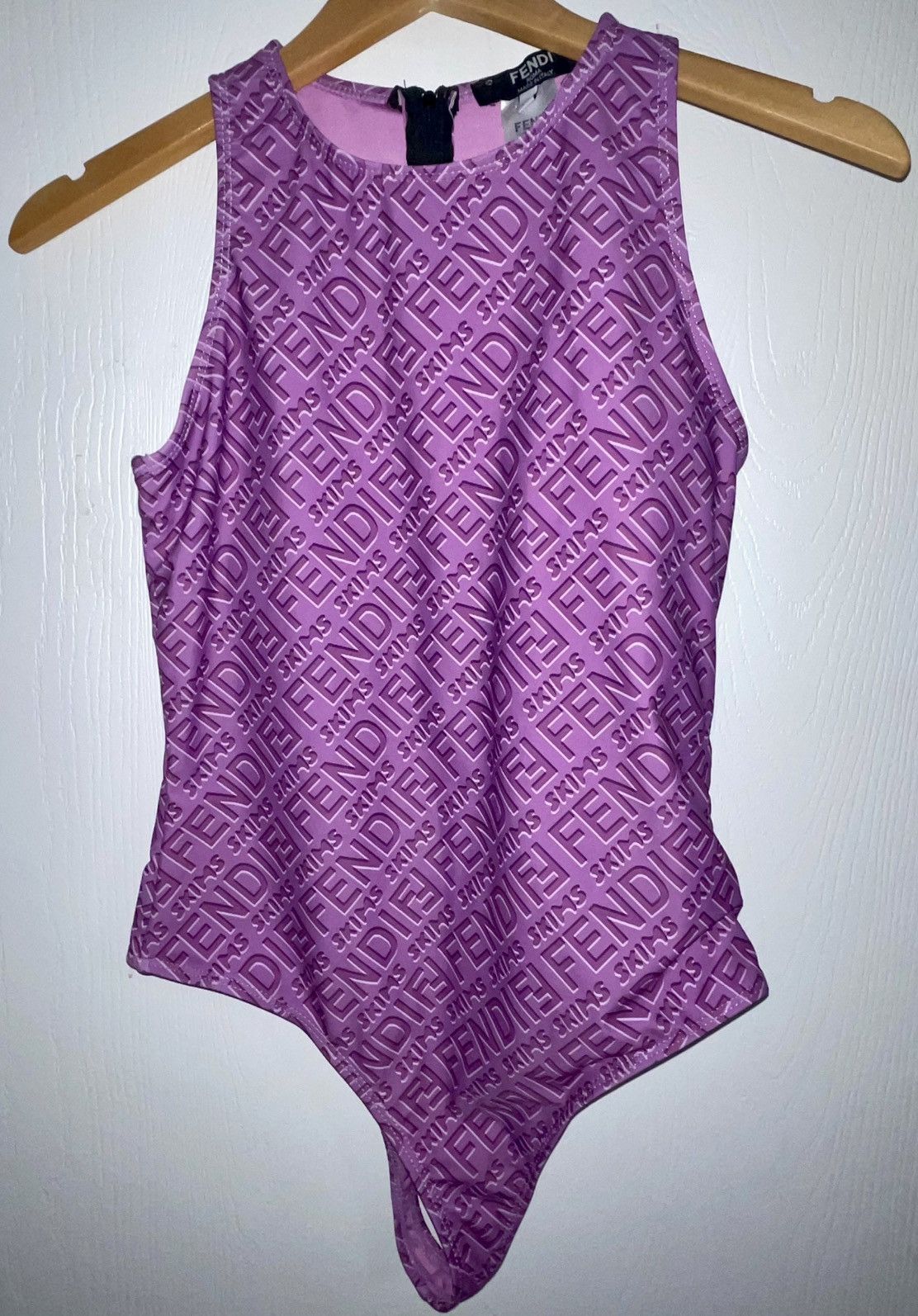Fendi × SKIMS FENDI X SKIMS COLORADO HIGH NECK BODYSUIT Size XL / US 12-14 / IT 48-50 - 3 Thumbnail