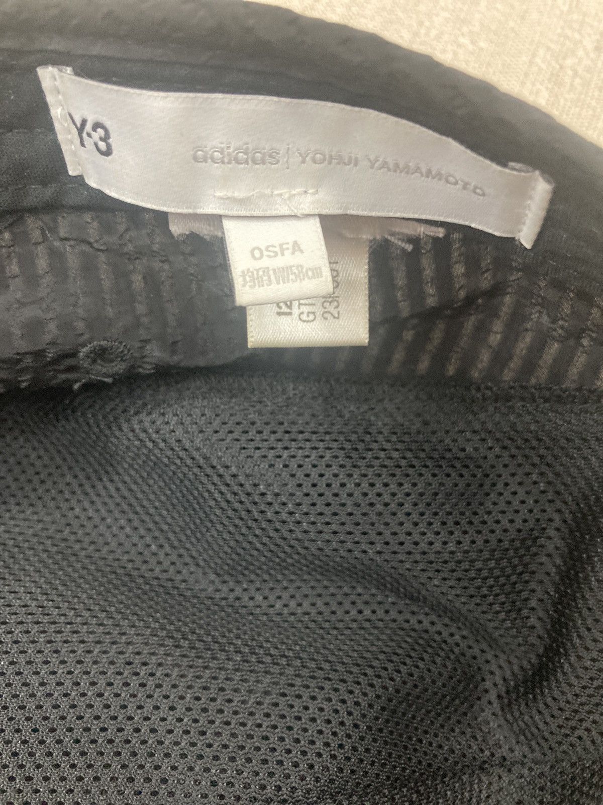 Y-3 Y-3 Vented Nylon Hat Size ONE SIZE - 3 Thumbnail