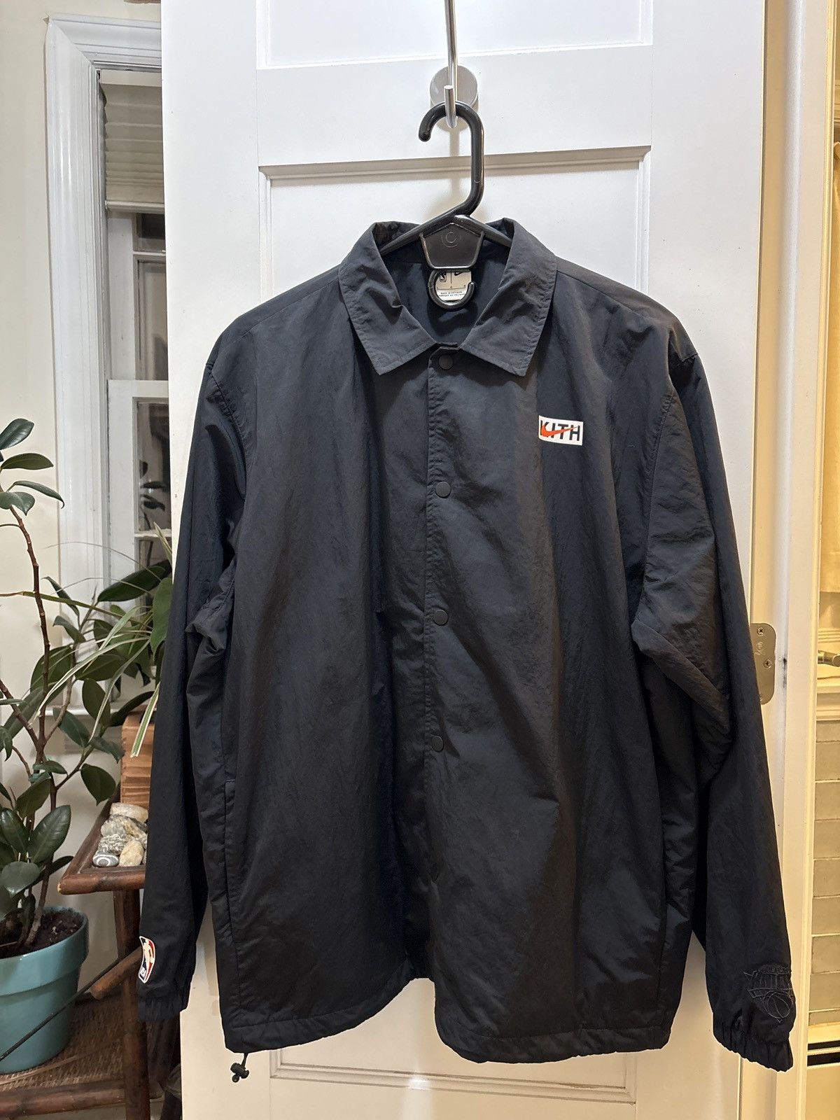 Kith × NBA Kith x Nike x Knicks Coach Jacket FW21 | Grailed