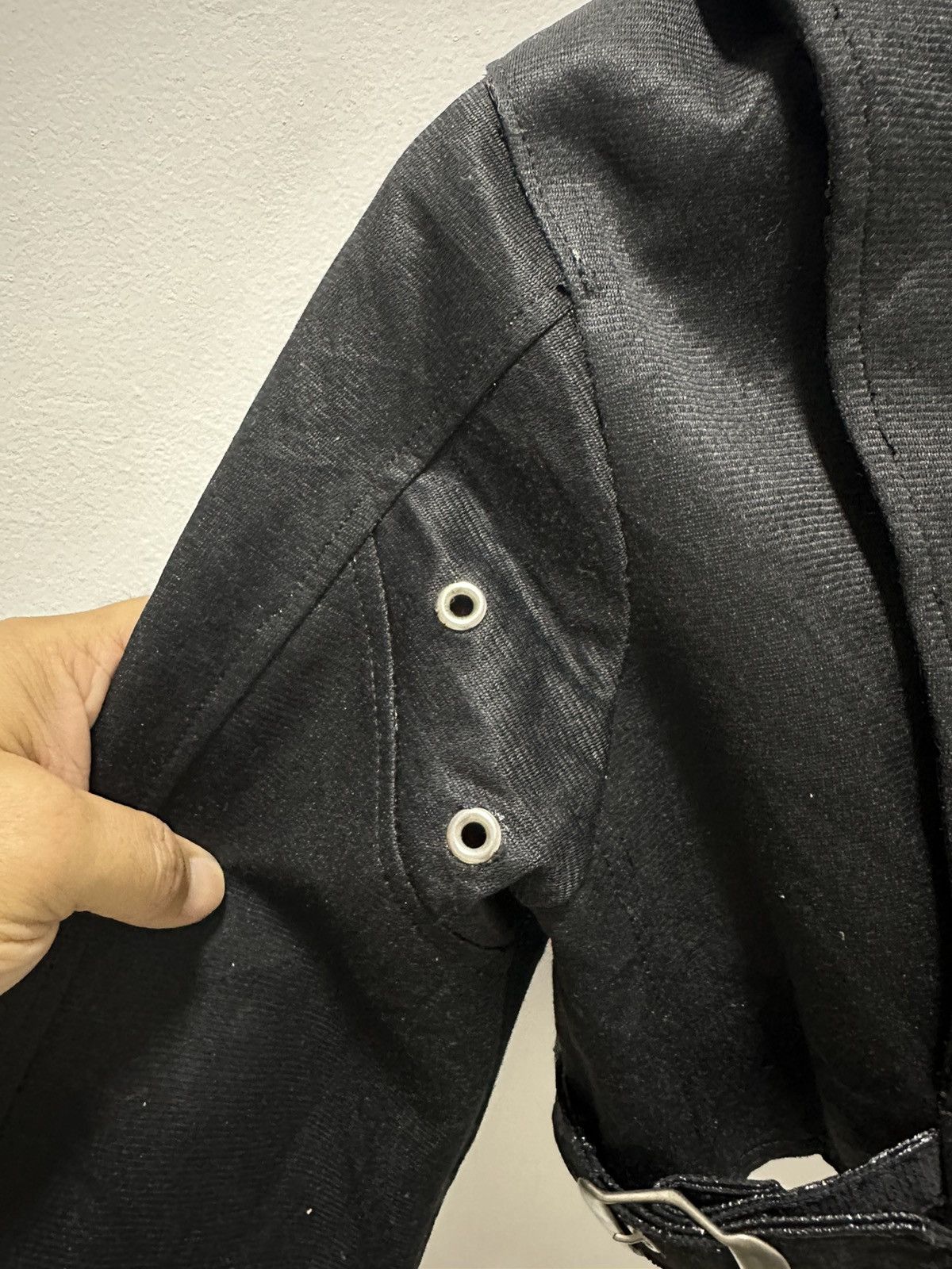 Comme des Garcons Junya Watanabe CDG Double Collar Cropped Jacket Design AD11 Size S / US 4 / IT 40 - 10 Thumbnail