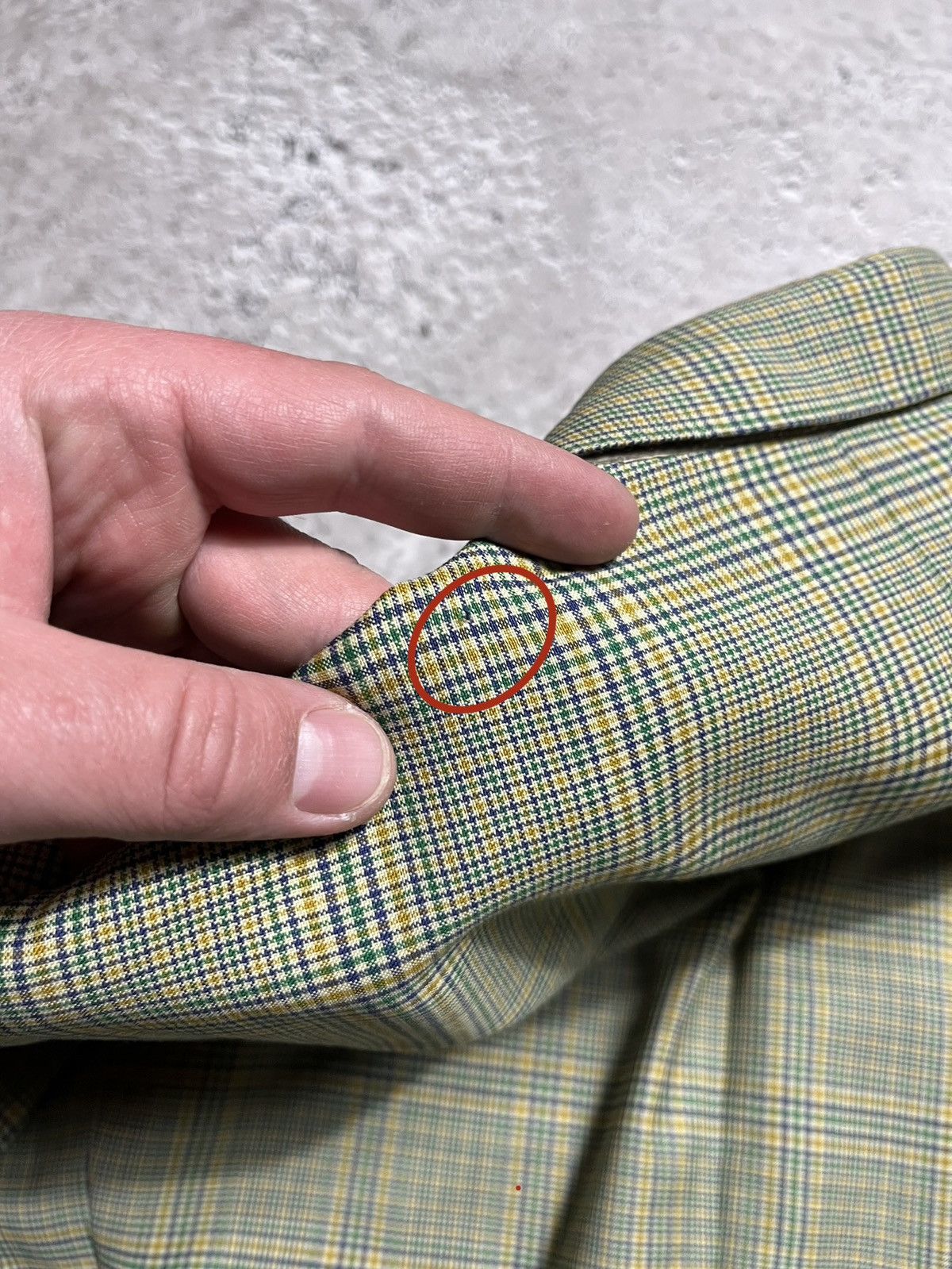 Ermenegildo Zegna × Vintage Vintage Ermenegildo Zegna 100% Wool Plaid Blazer Size 40R - 12 Thumbnail