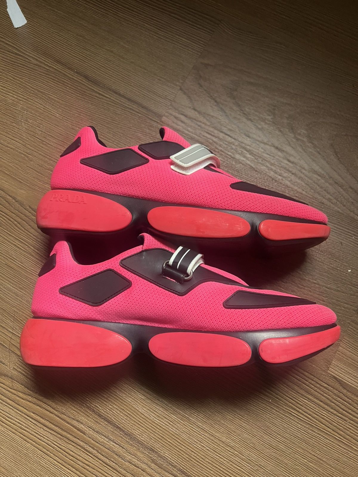 Prada Prada cloudburst sneakers Neon Pink Size US 8.5 / IT 38.5 - 5 Thumbnail