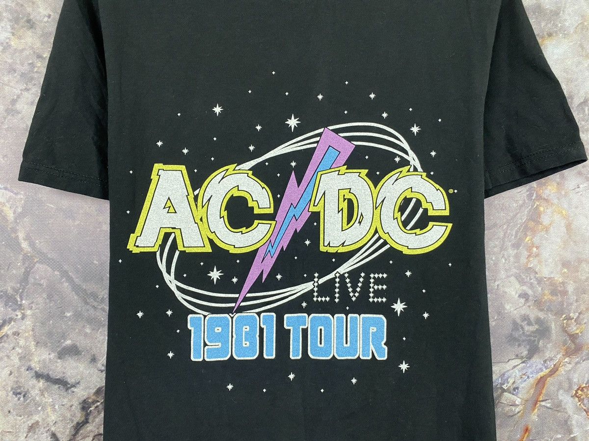 AC/DC × Vintage Men’s AC/DC Live 1981 Tour (2021) T Shirt Size M Size US M / EU 48-50 / 2 - 4 Thumbnail