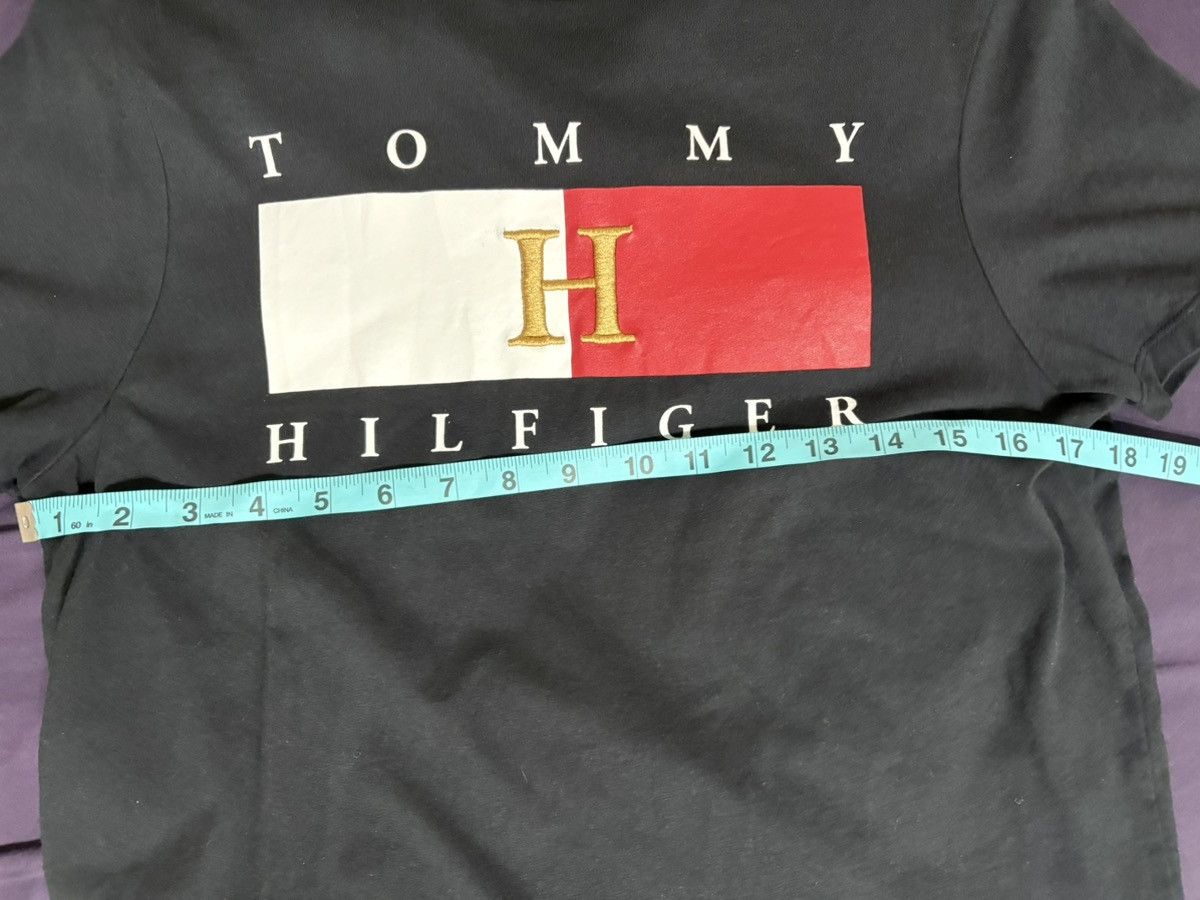 Tommy Hilfiger Black Tommy Hilfiger big logo embroidered H Size US S / EU 44-46 / 1 - 2 Thumbnail