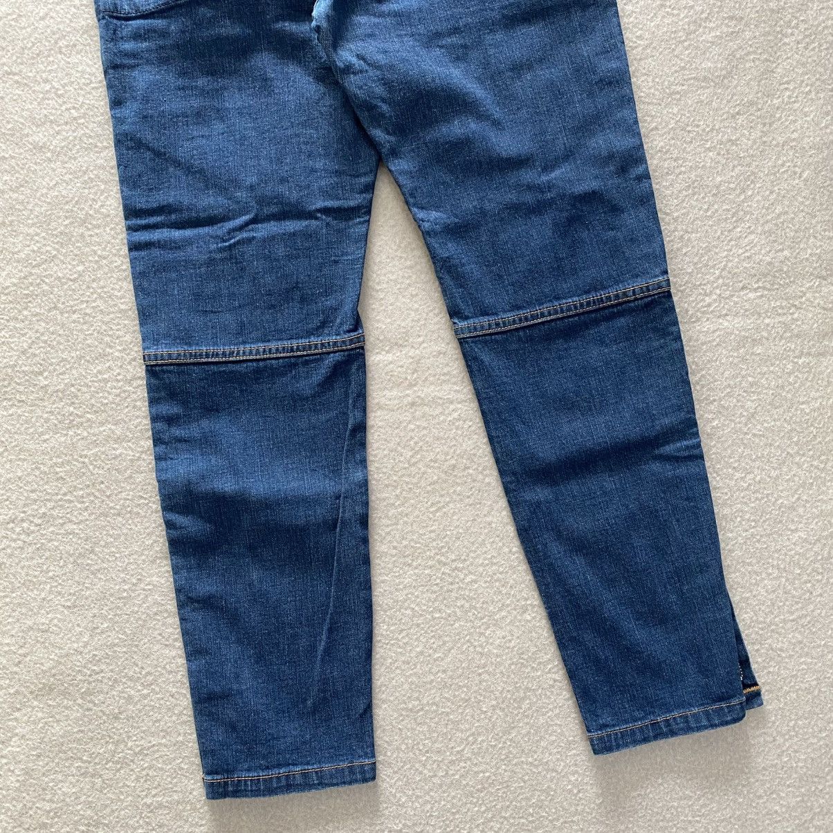 CABANE de ZUCCa × Issey Miyake × Japanese Brand Cabane De Zucca Issey Miyake Zipper Side Denim Jeans Size 31" - 7 Thumbnail
