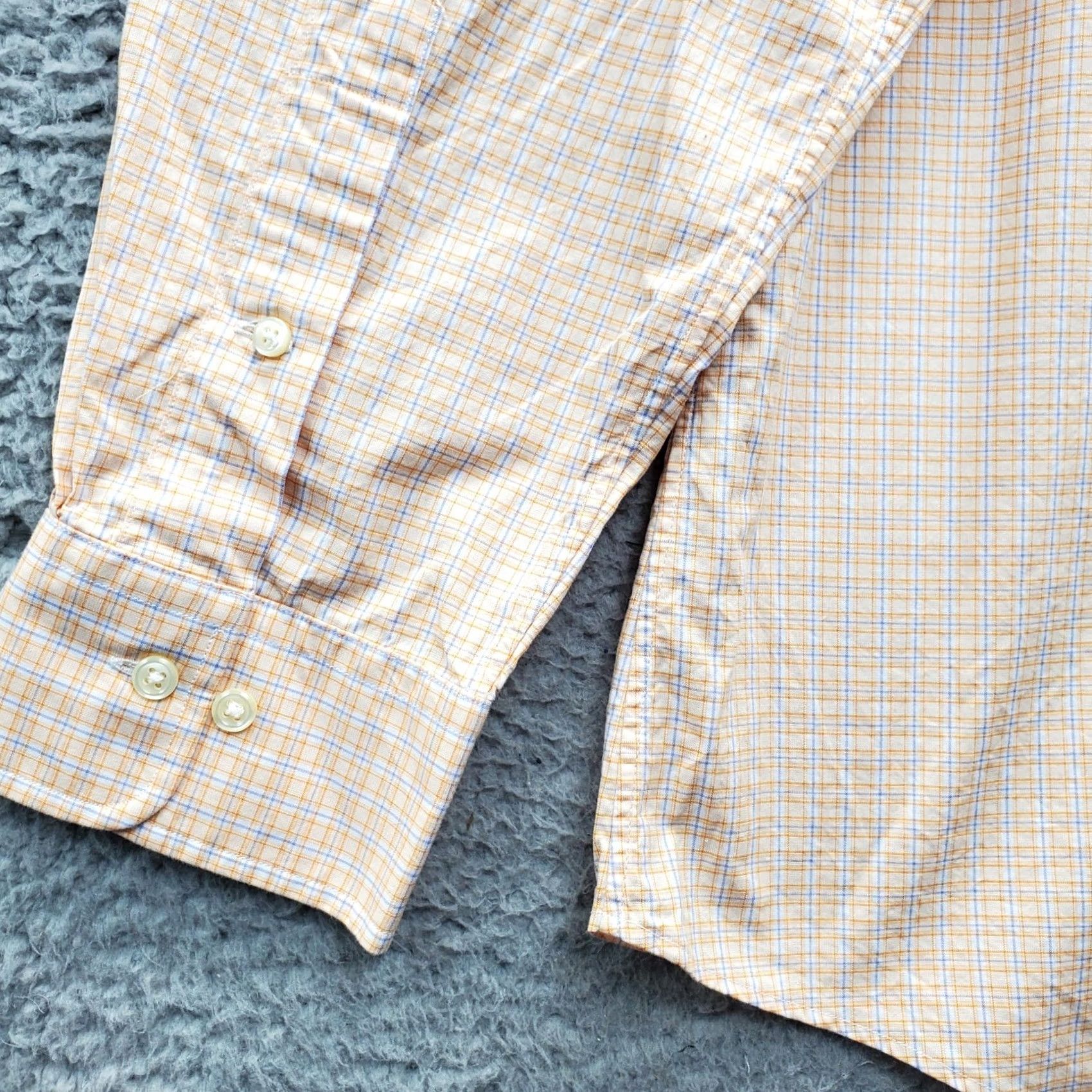 Polo Ralph Lauren Polo Ralph Lauren Dress Shirt Mens 17.5 Multi Plaid Regent Custom Fit Collar Shirt Size 48R - 8 Thumbnail