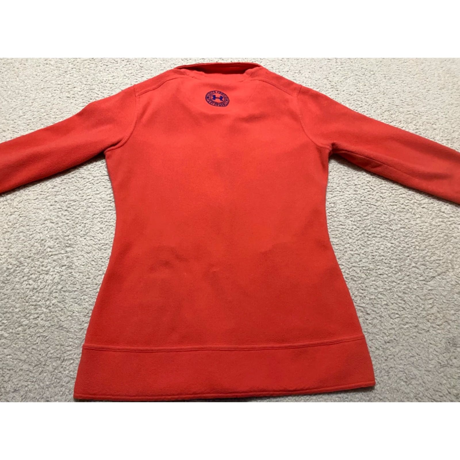 Under Armour Under Armour Womens Jacket Small Pink Full Zip Fleece Long Sleeve Semi Fitted Size S / US 4 / IT 40 - 7 Thumbnail
