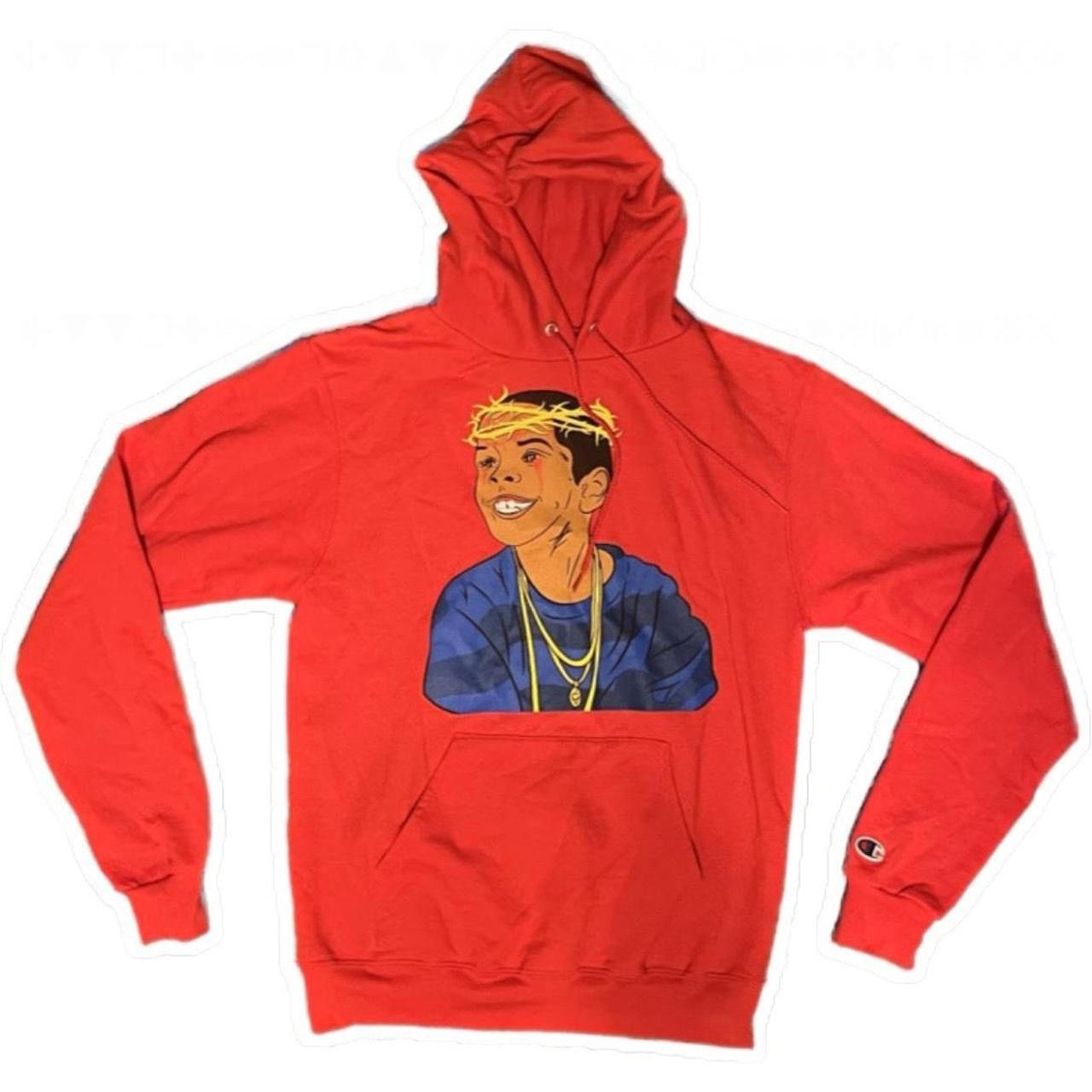 Champion RED FLYGOD HOODIE Size US S / EU 44-46 / 1 - 1 Thumbnail