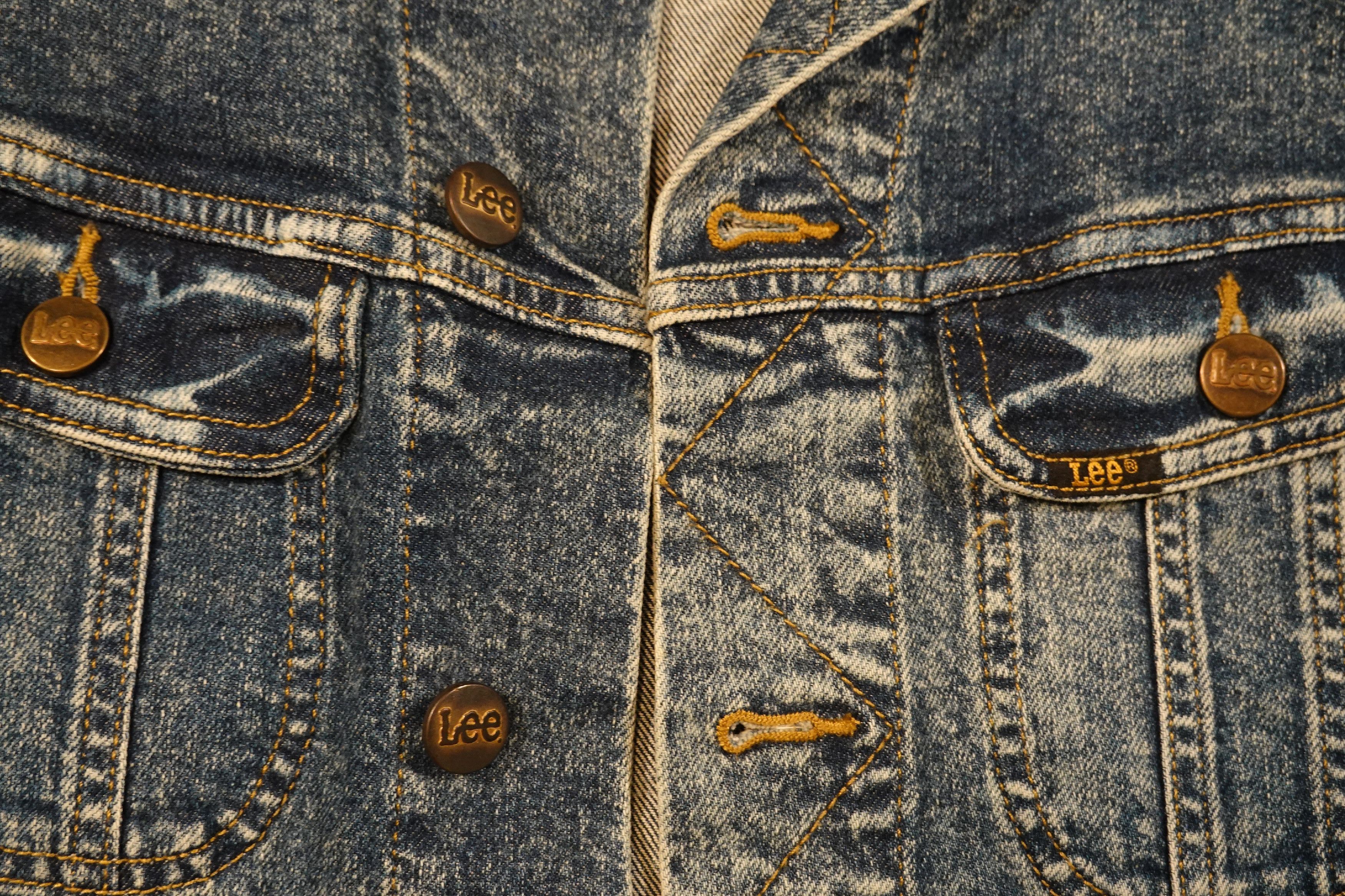 Asspizza × Levi's Vintage Clothing Lee Denim Jacket Size US S / EU 44-46 / 1 - 5 Thumbnail