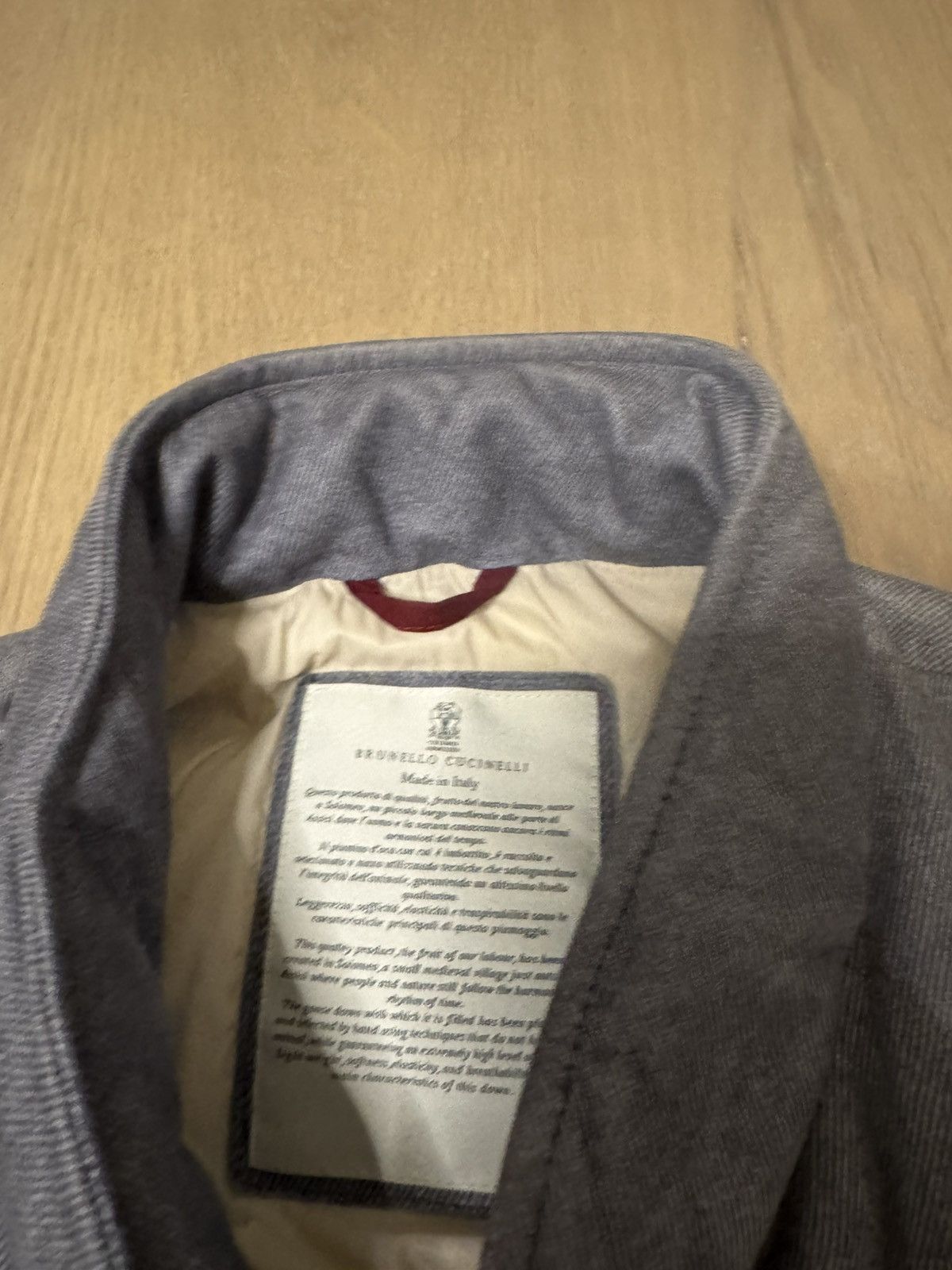 Brunello Cucinelli Suede puffer vest size medium Size US M / EU 48-50 / 2 - 5 Thumbnail