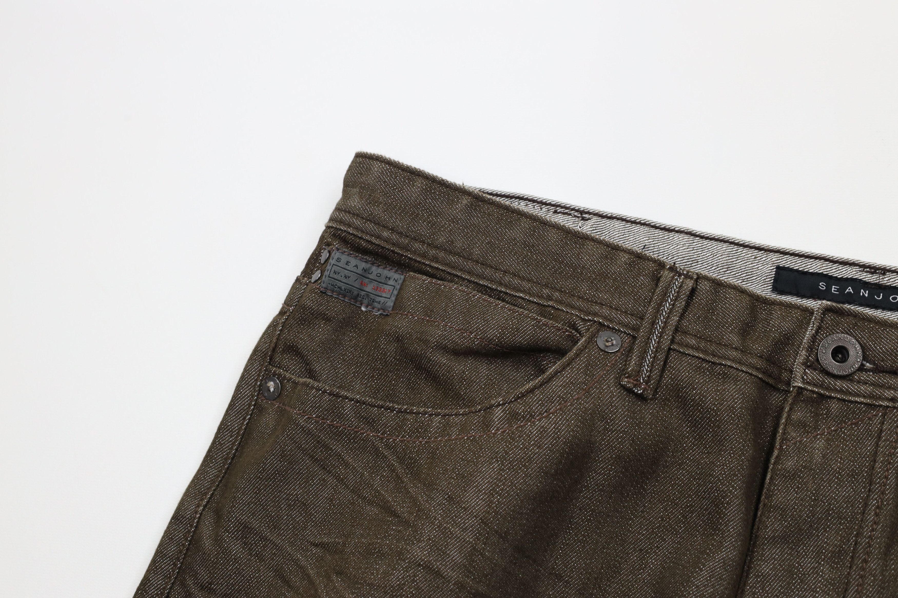 Vintage Vintage Y2K Streetwear Sean John Wide Leg Denim Jeans Brown Size US 36 / EU 52 - 6 Thumbnail