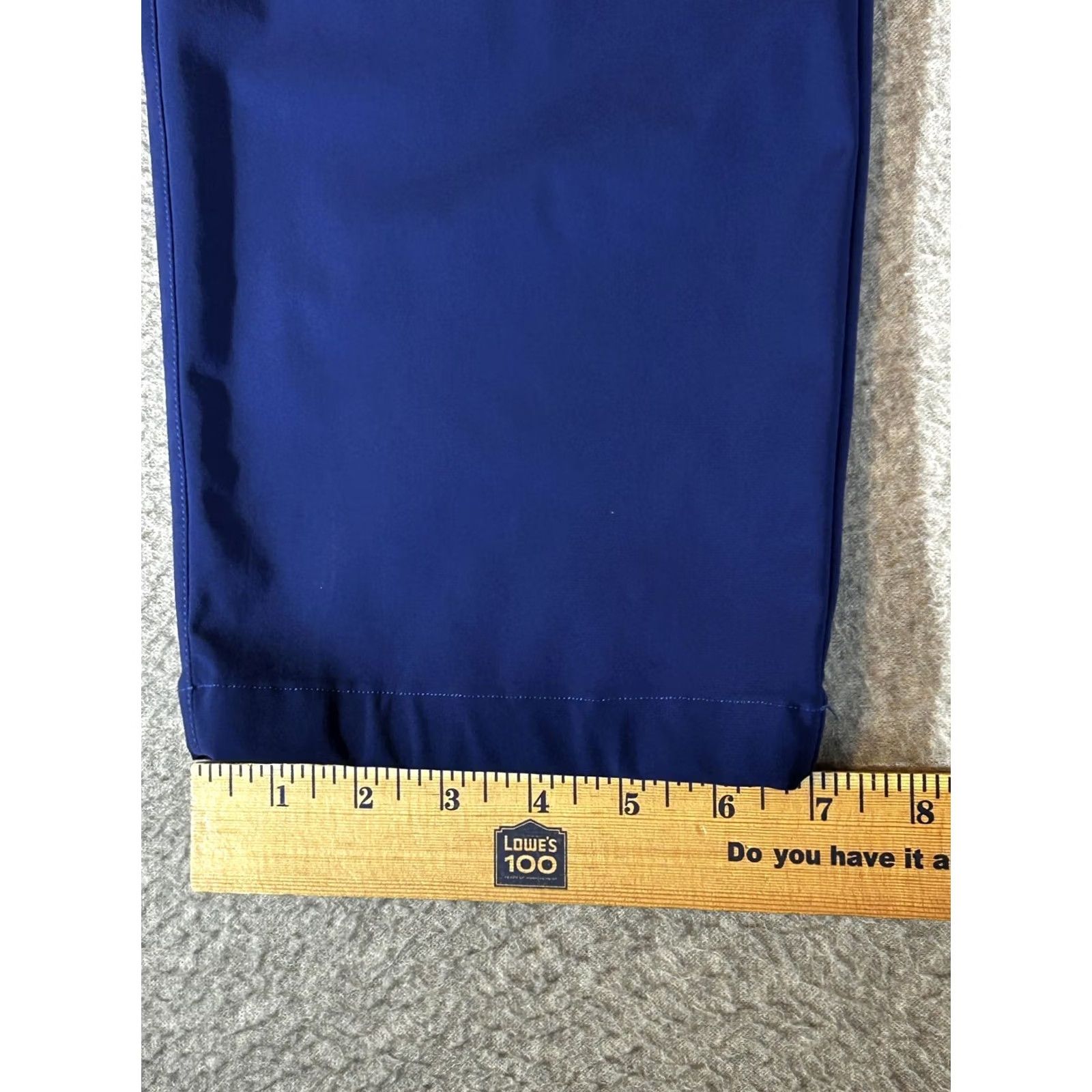 Vintage Greyson Mens Chino Pants 36x32 Blue Lightweight Stretch Flat Front Golf Casual Size US 36 / EU 52 - 5 Thumbnail